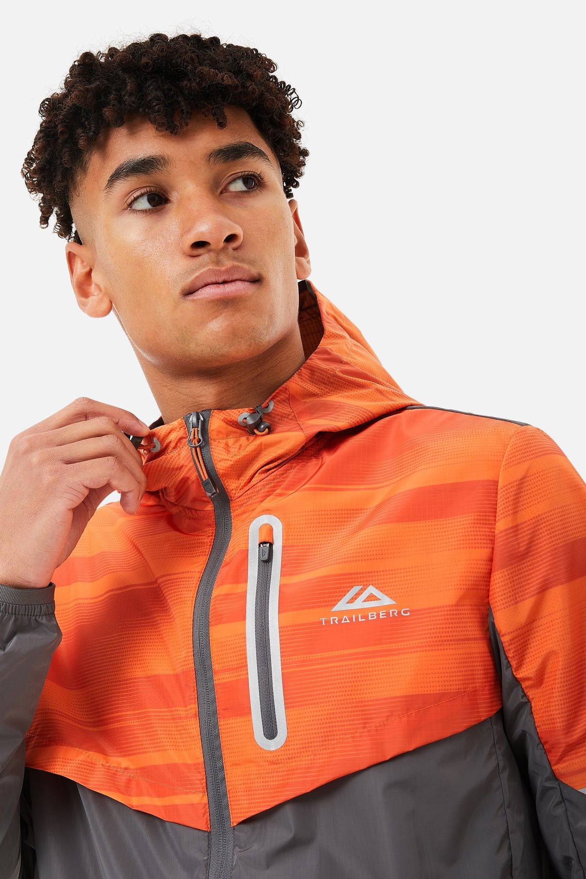 Trailberg AW24 Dimension Tracksuit Orange/Grey