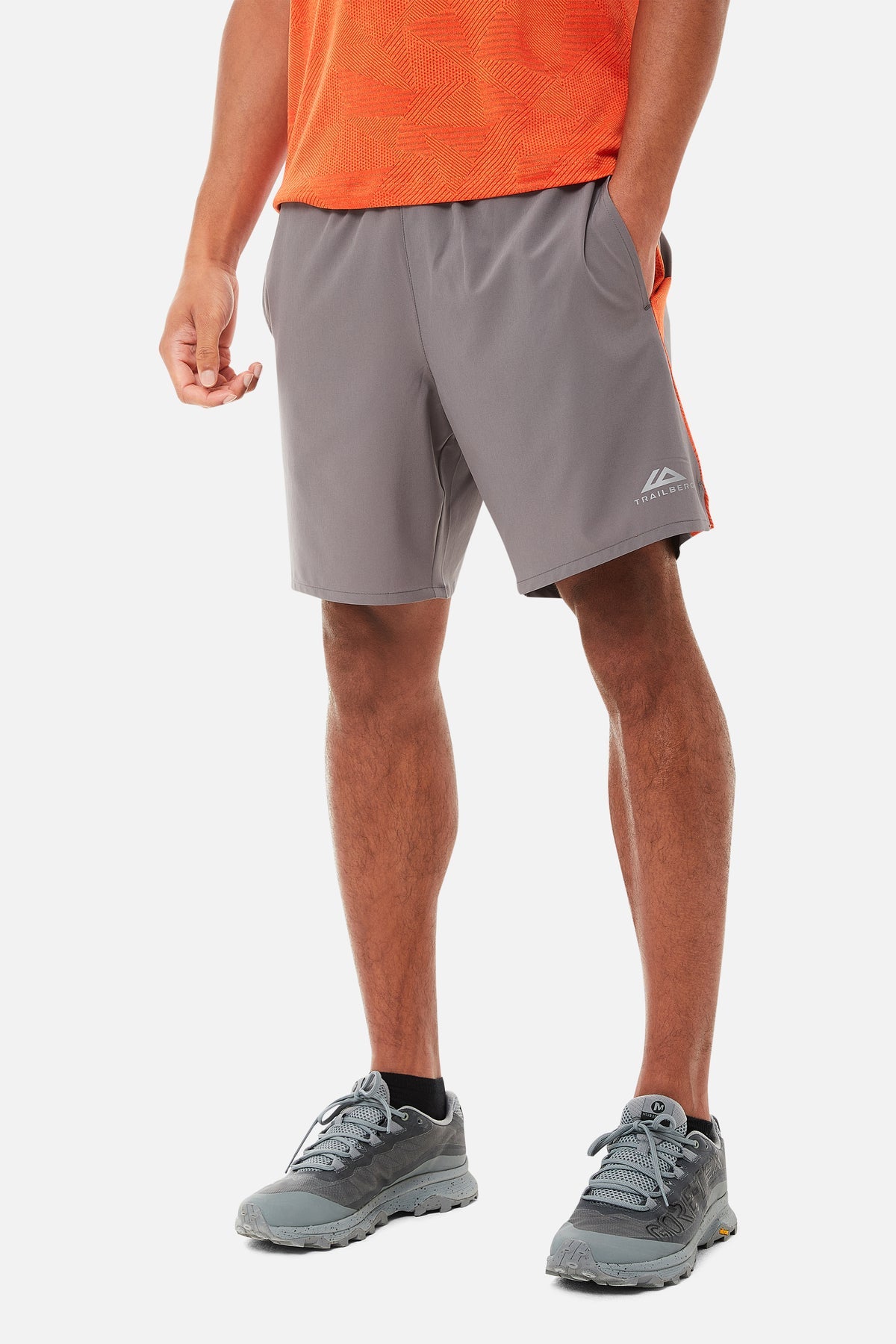 Trailberg AW24 Dimension Short - Orange/Grey