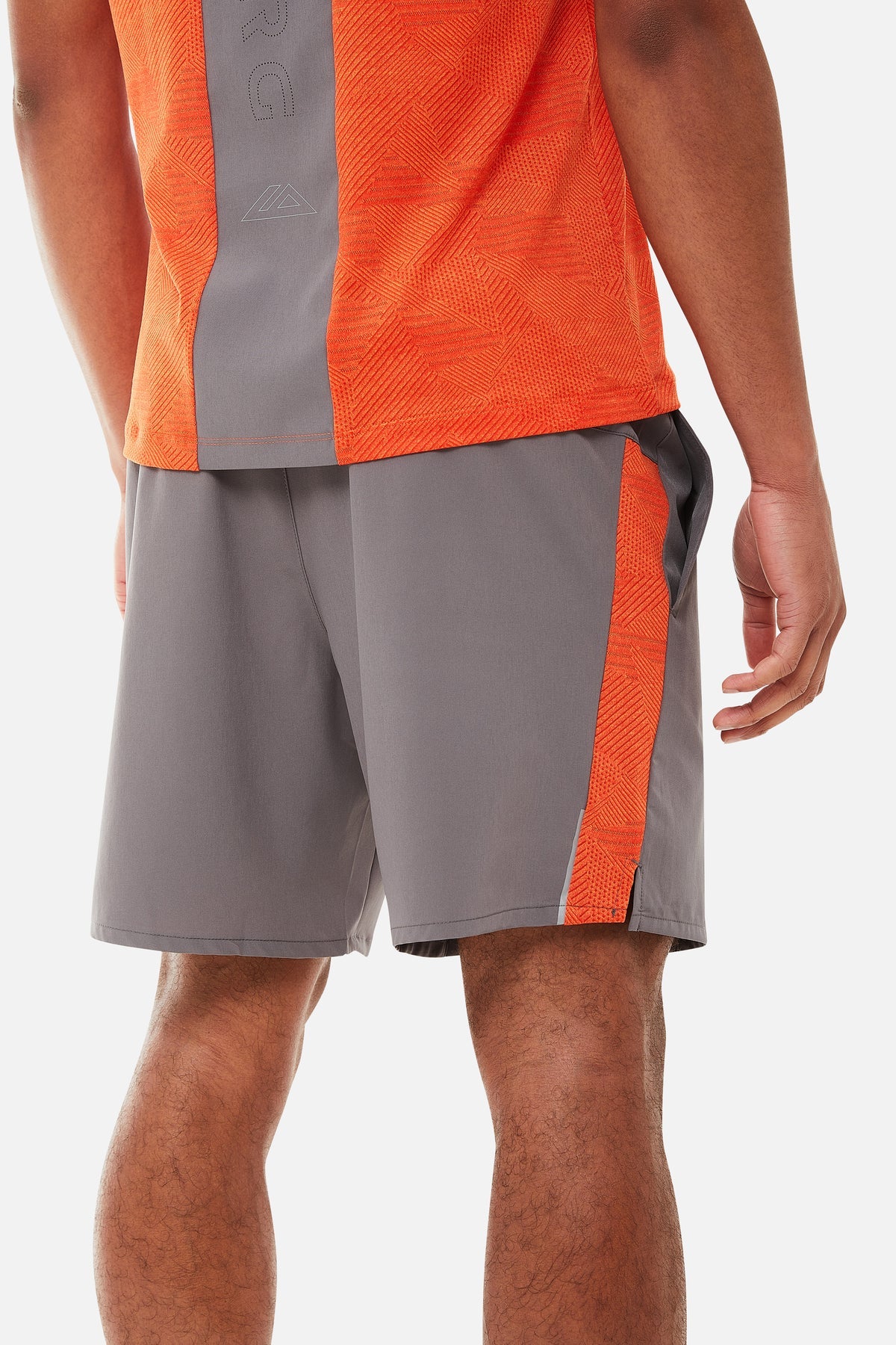 Trailberg AW24 Dimension Short - Orange/Grey