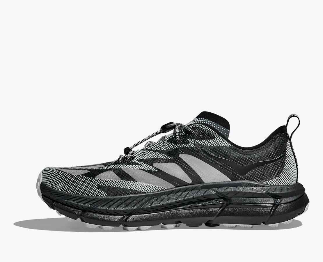 Hoka Stealth/Tech Mafate Speed 4 Lite - Black/White