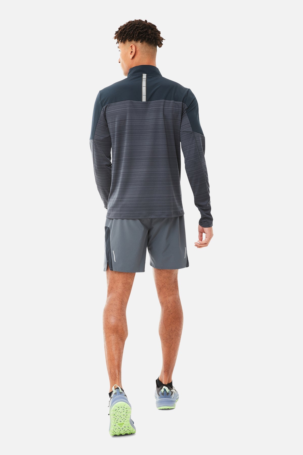 Trailberg AW24 Triathlon Quarter Zip - Ombre Blue