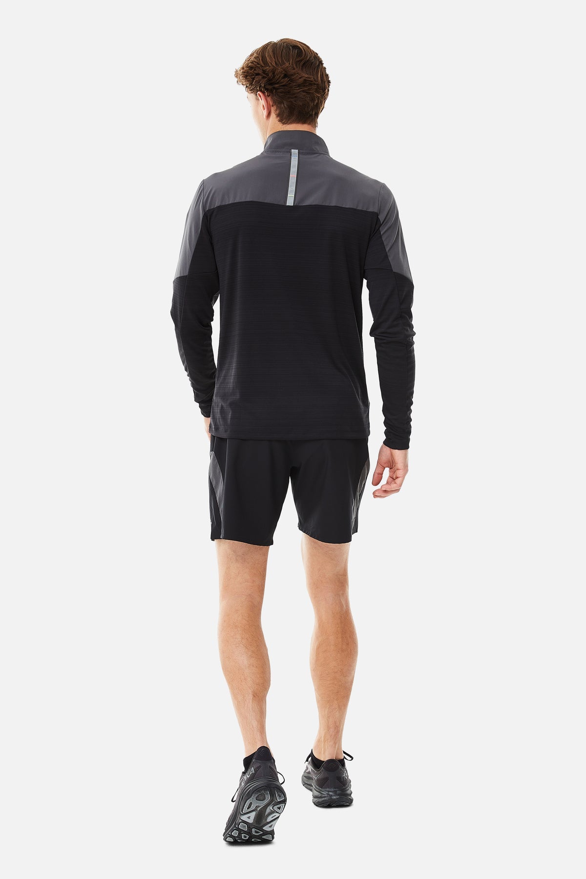 Trailberg AW24 Triathlon Quarter Zip - Black/Grey
