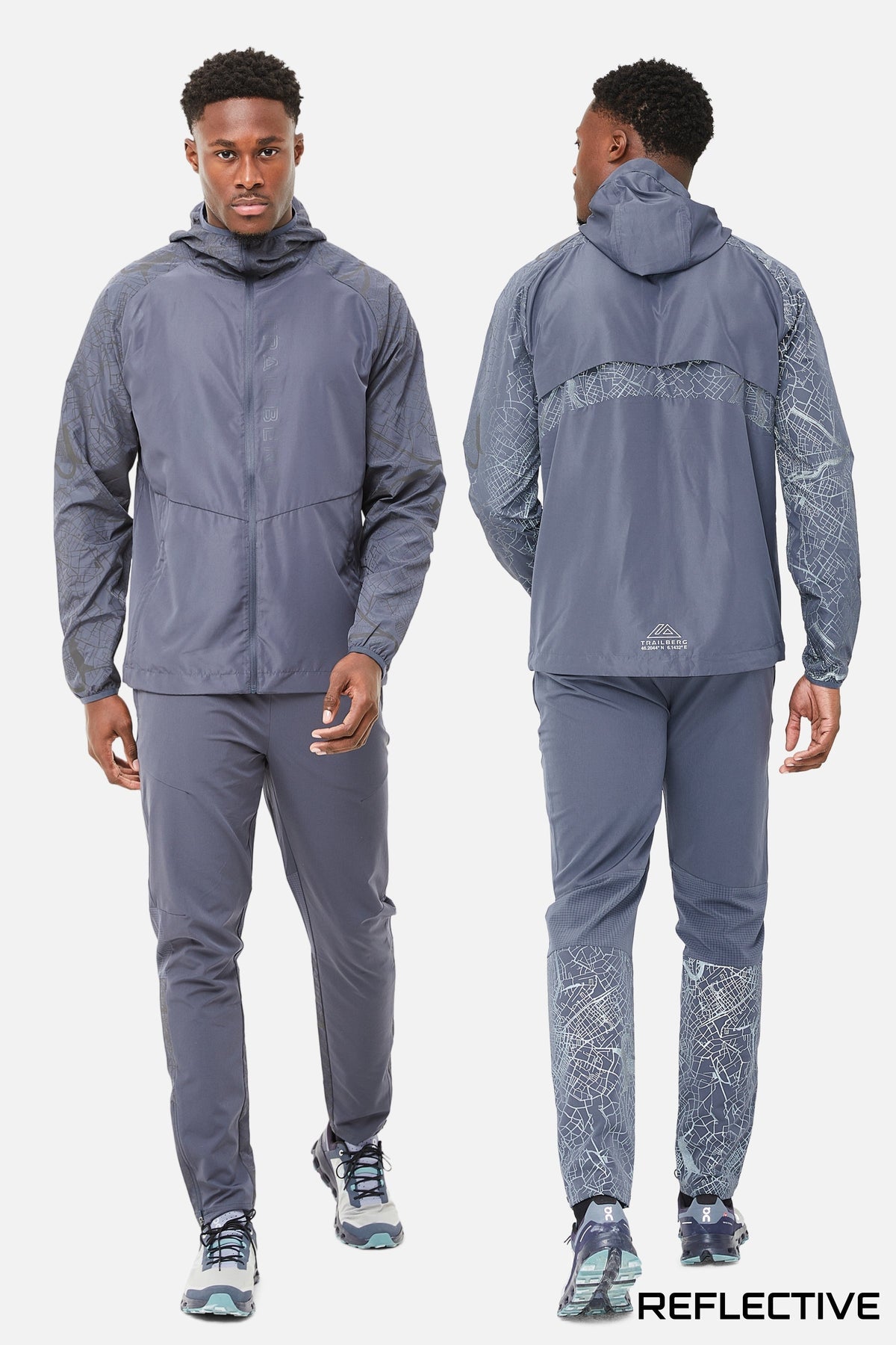 Trailberg AW24 Geneva Tracksuit - Ombre Blue