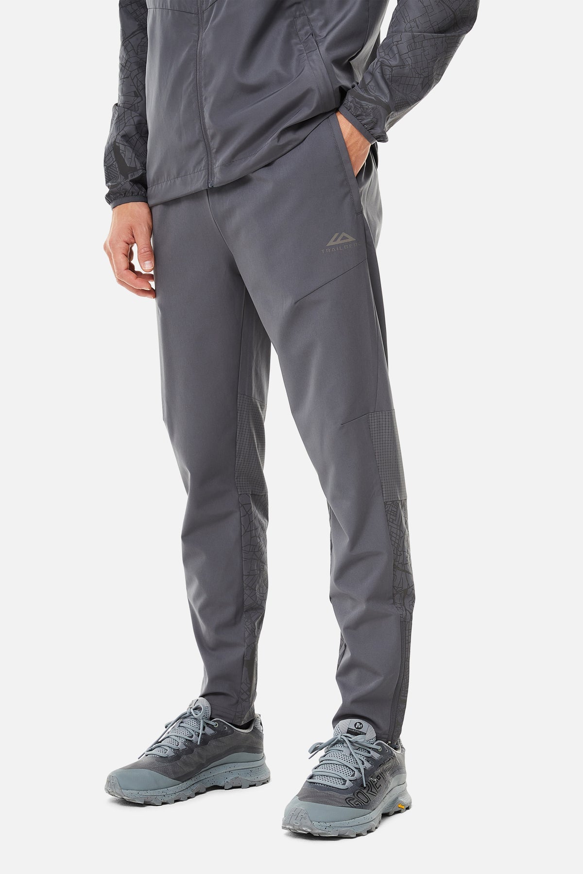 Trailberg AW24 Geneva Tracksuit - Charcoal/Grey