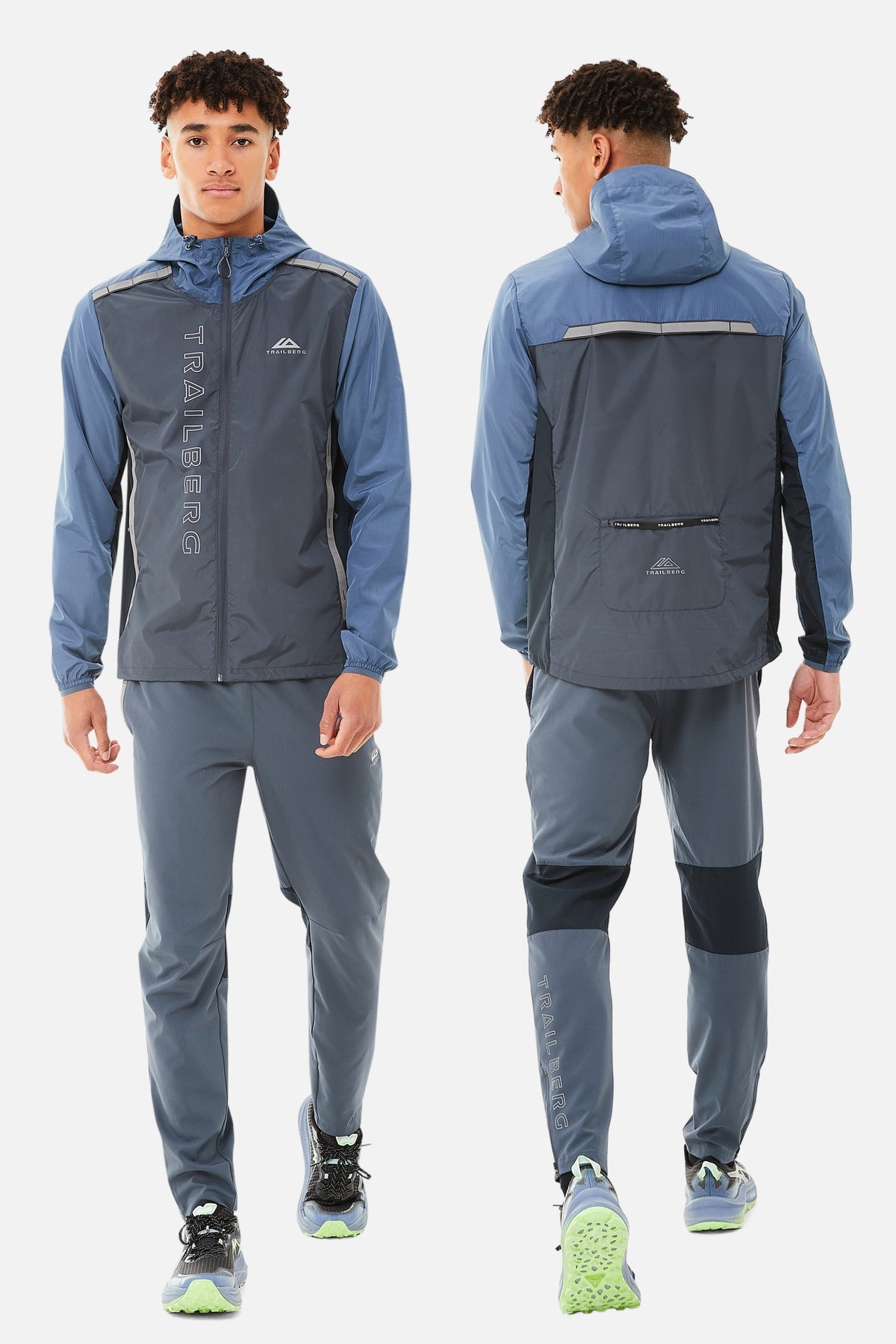 Trailberg AW24 Triathlon Tracksuit - Ombre Blue
