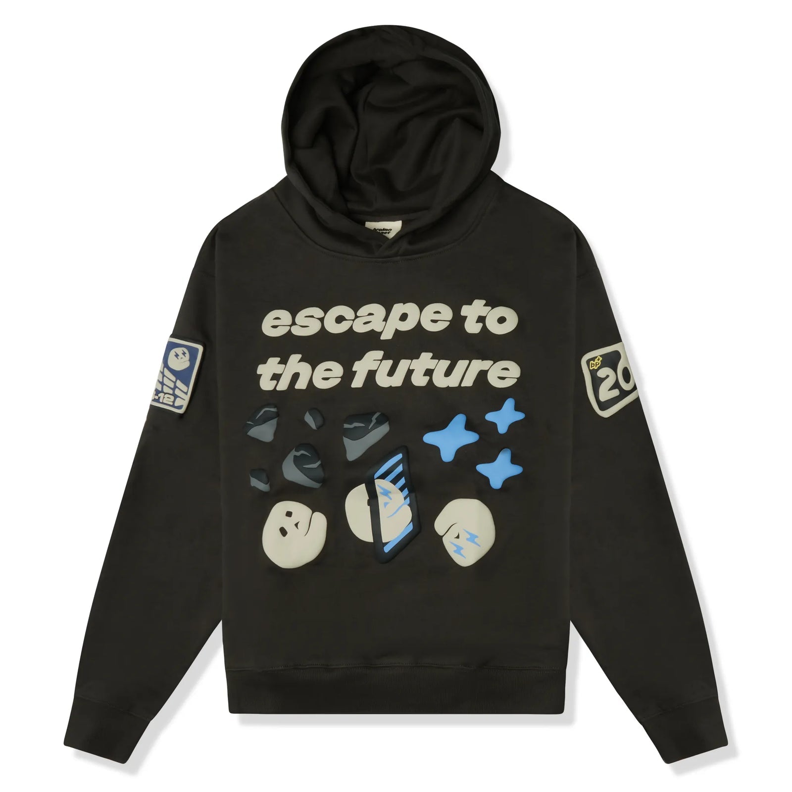 BP Escape To The Future Hoodie Soot Black