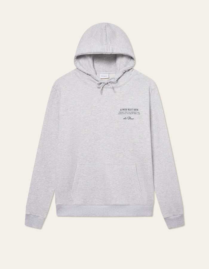 Les Deux West Side Hoodie - Snow Melange
