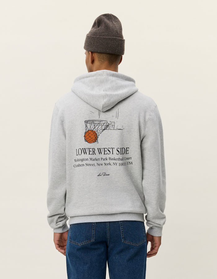 Les Deux West Side Hoodie - Snow Melange