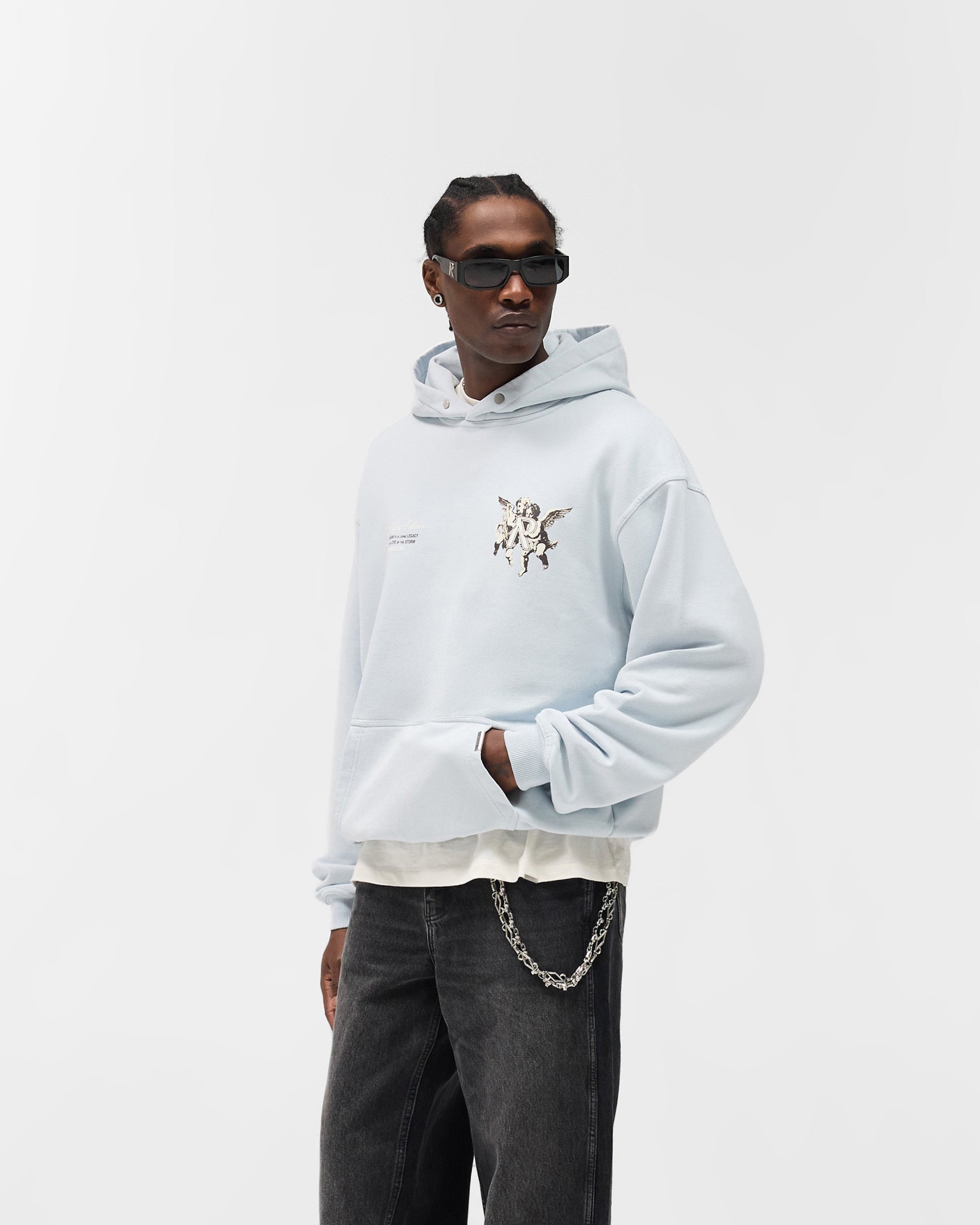 Represent Legacy Cherubs Hoodie Cloud