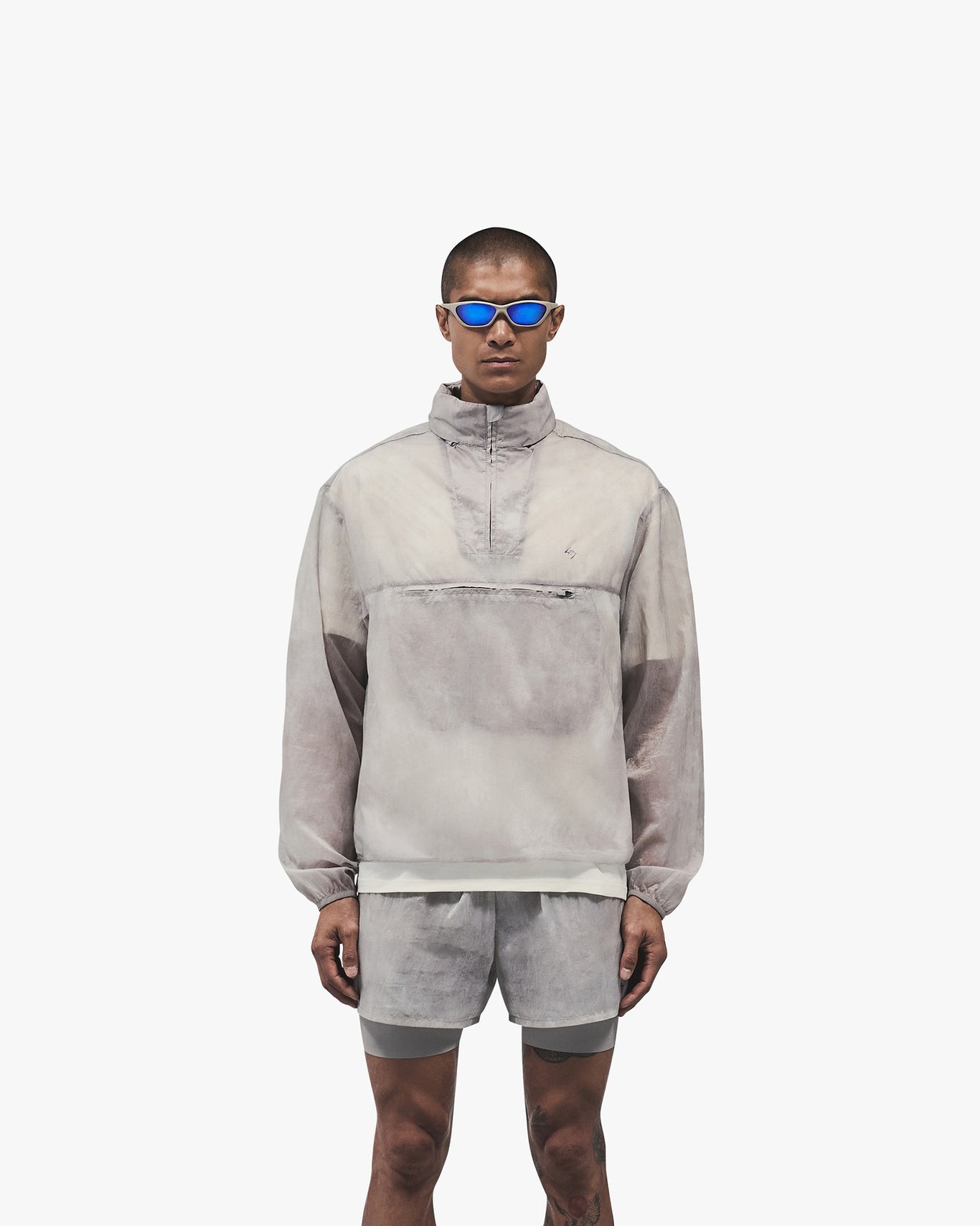 Represent 247 Overhead Training Jacket Chalk