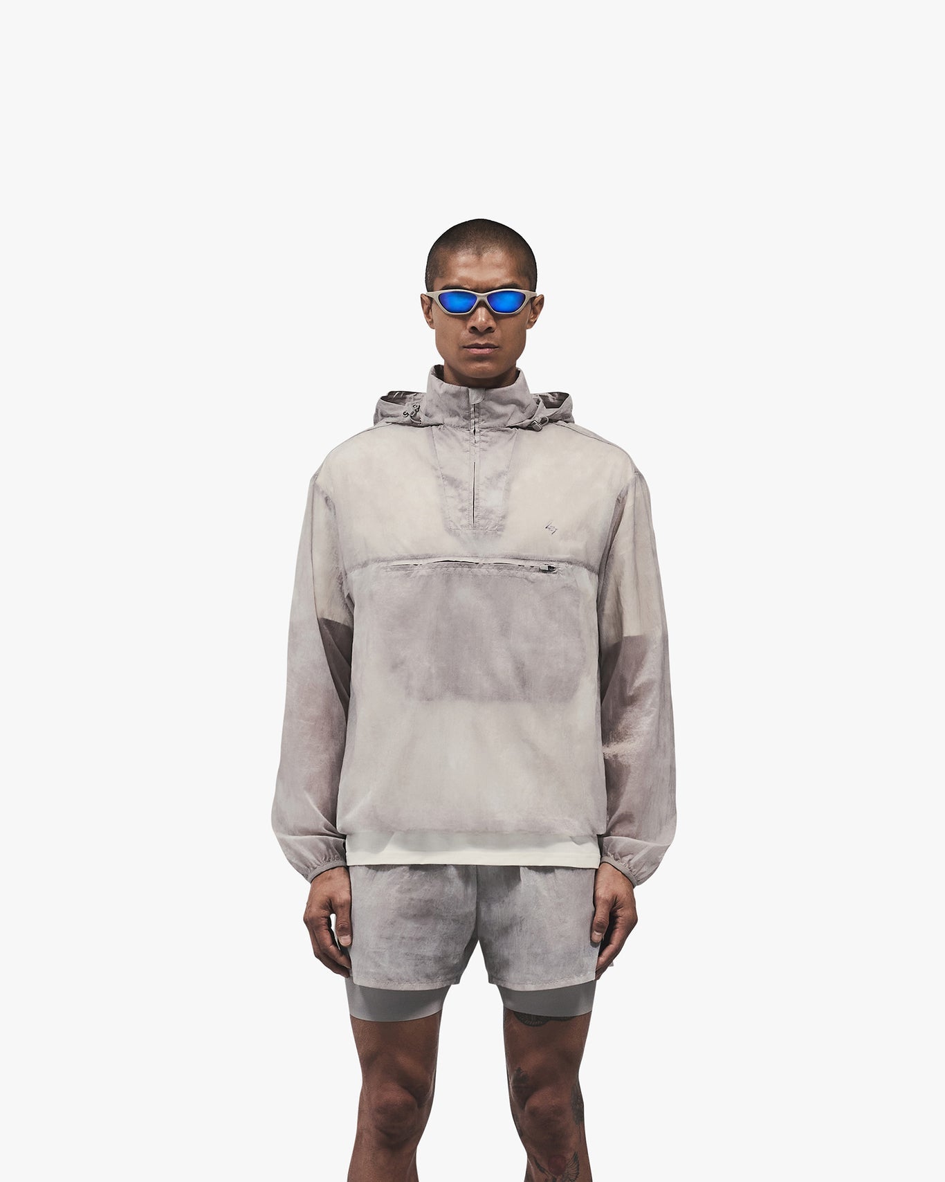 Represent 247 Overhead Training Jacket Chalk