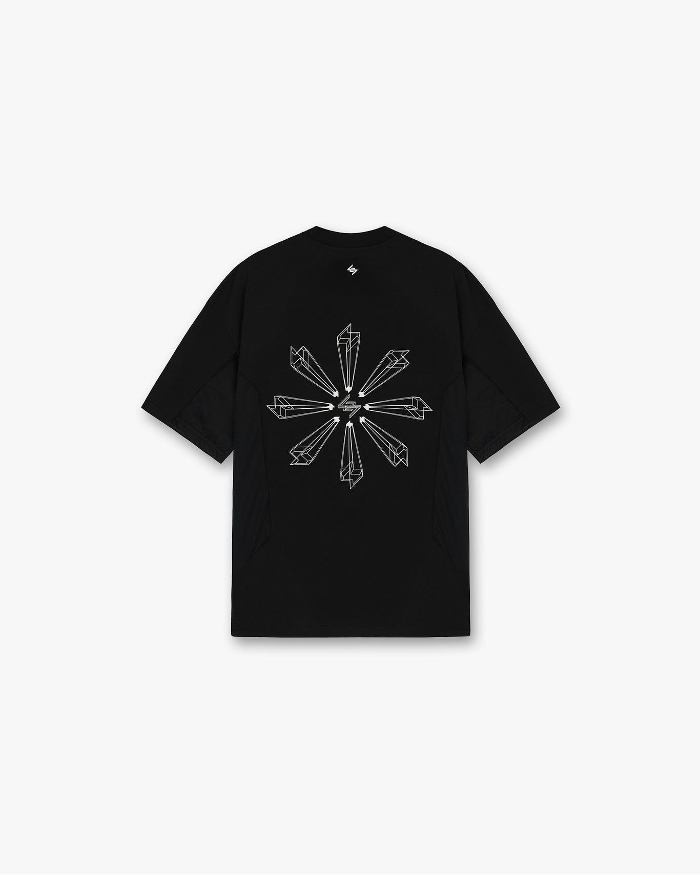 Represent 247 Uprising Oversized T-Shirt Black