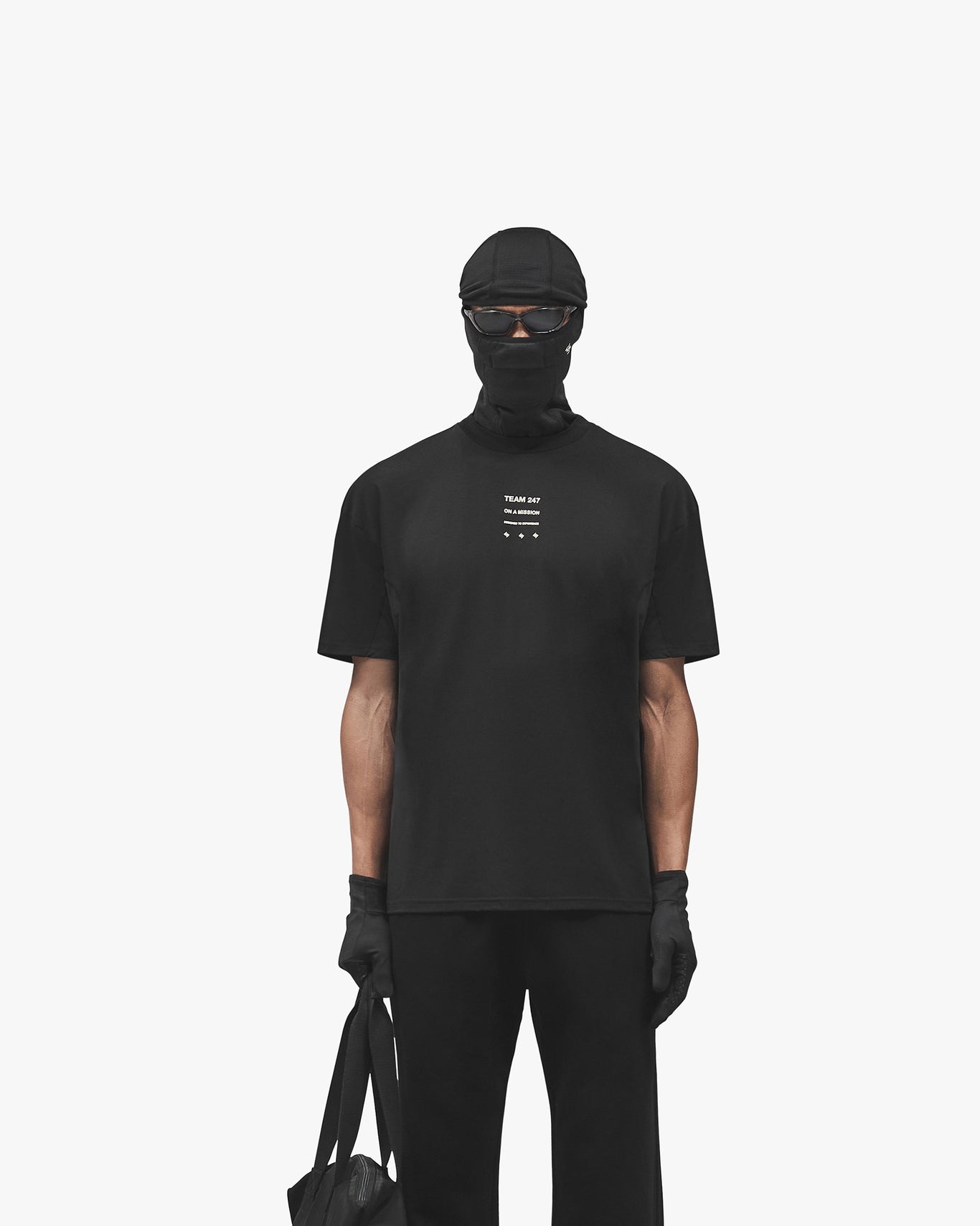 Represent 247 Uprising Oversized T-Shirt Black