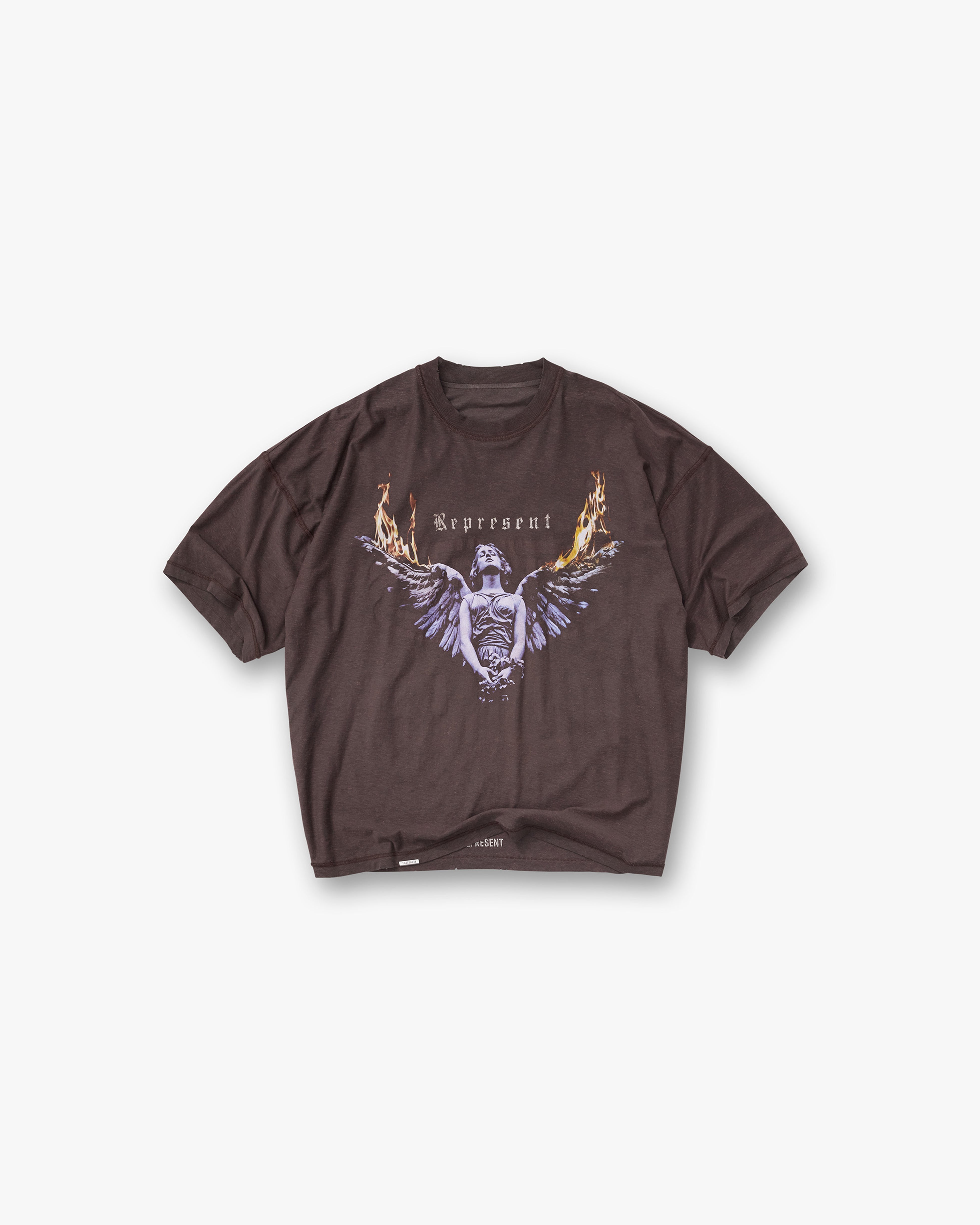 Represent Living Legacy T-Shirt Sun Fade Grey