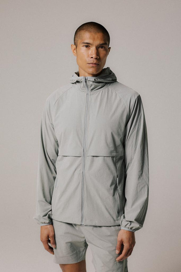 Condition Everyday Windbreaker Mid Grey