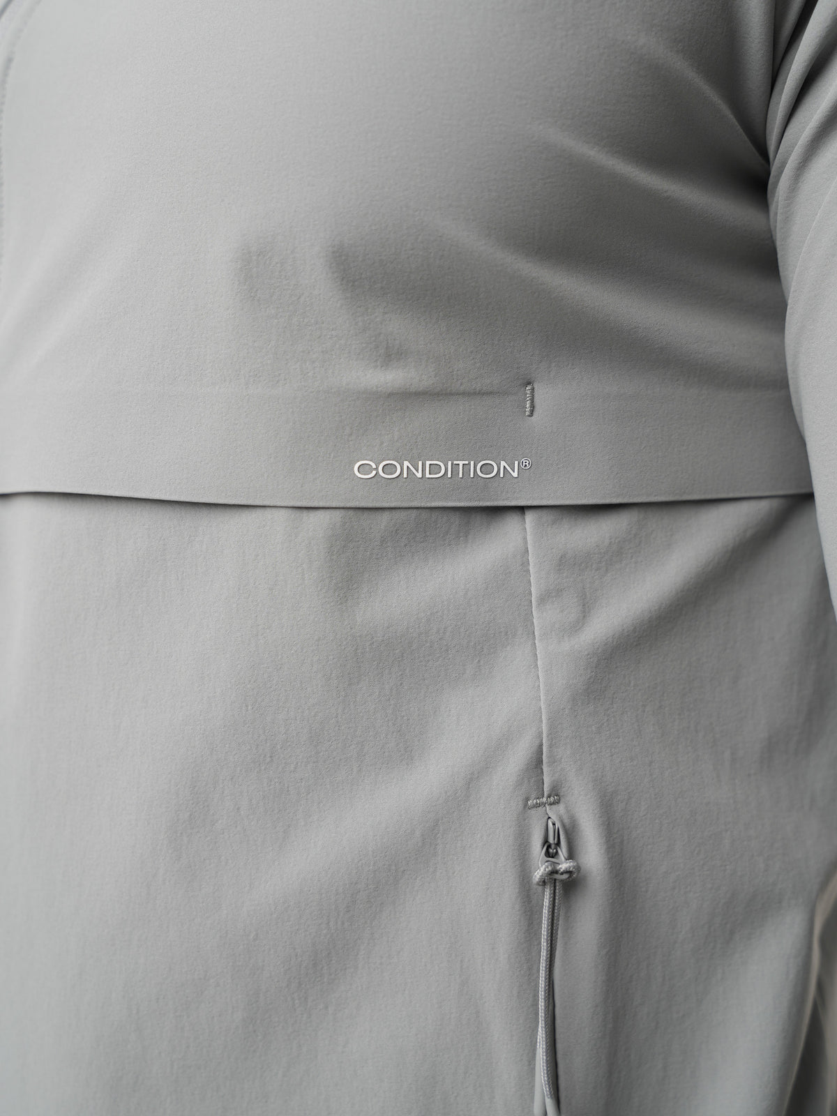 Condition Everyday Windbreaker Mid Grey