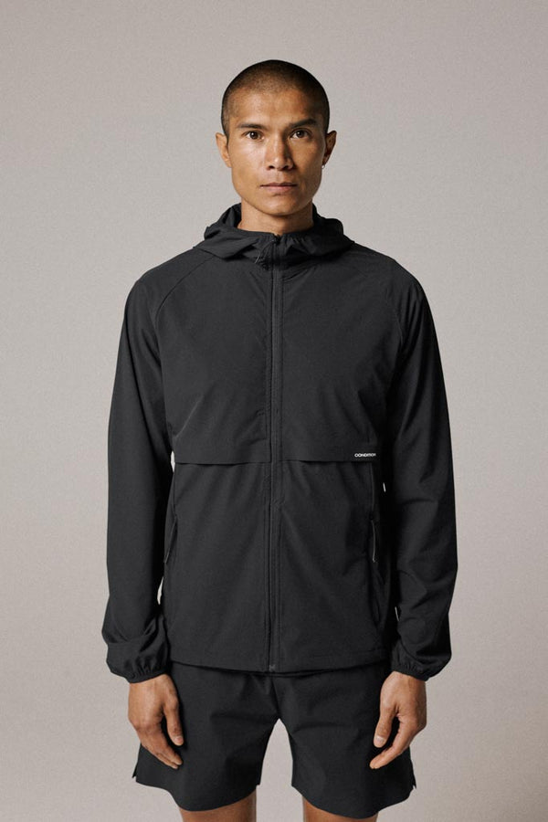 Condition Nylon Windbreaker Black