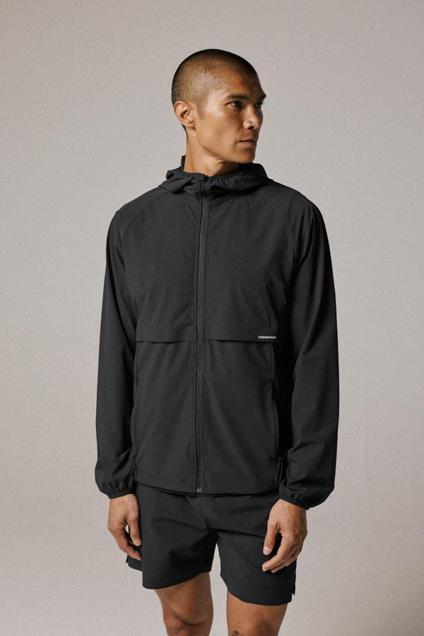 Condition Nylon Windbreaker Black