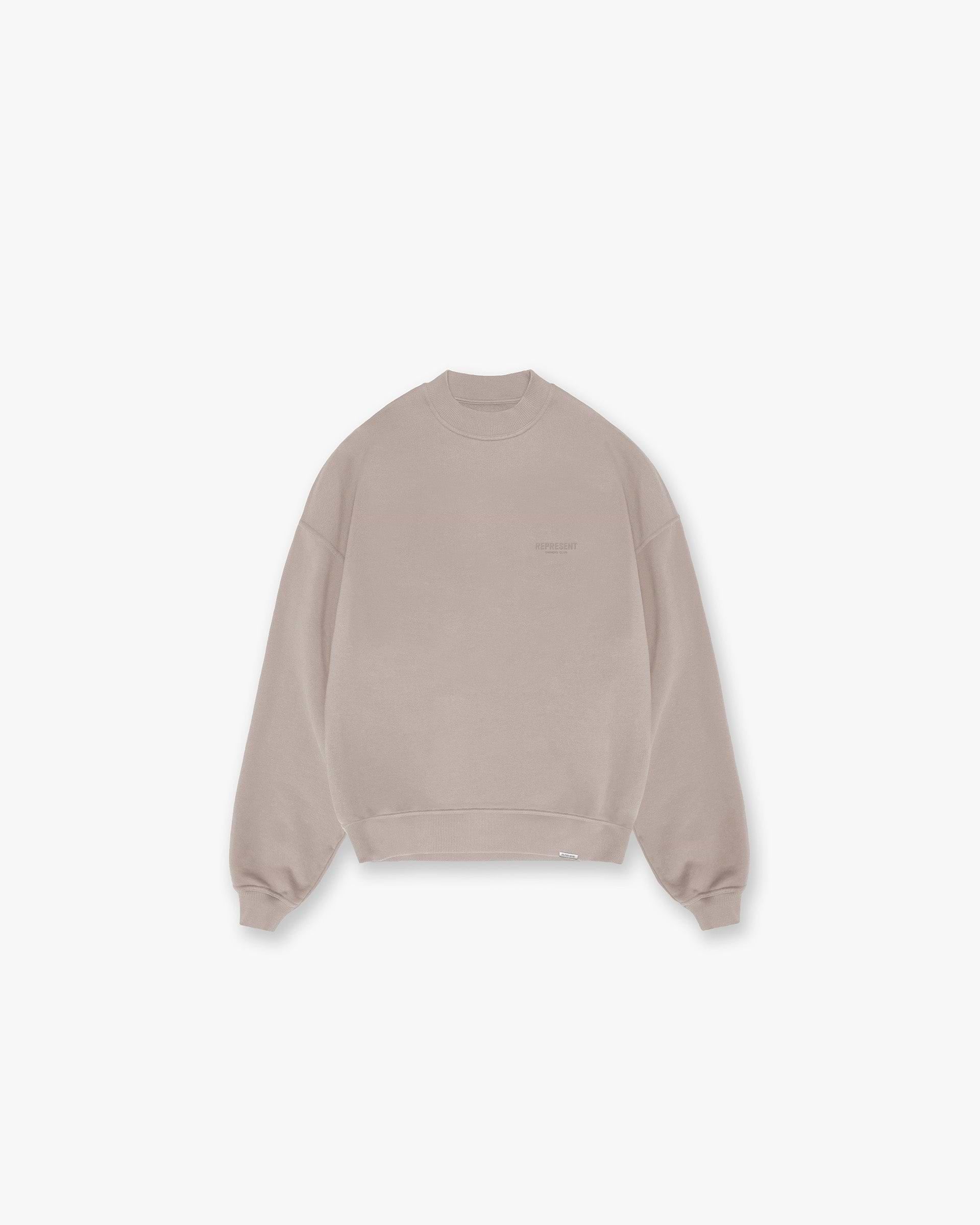 Represent Owners Club Sweater Mushroom