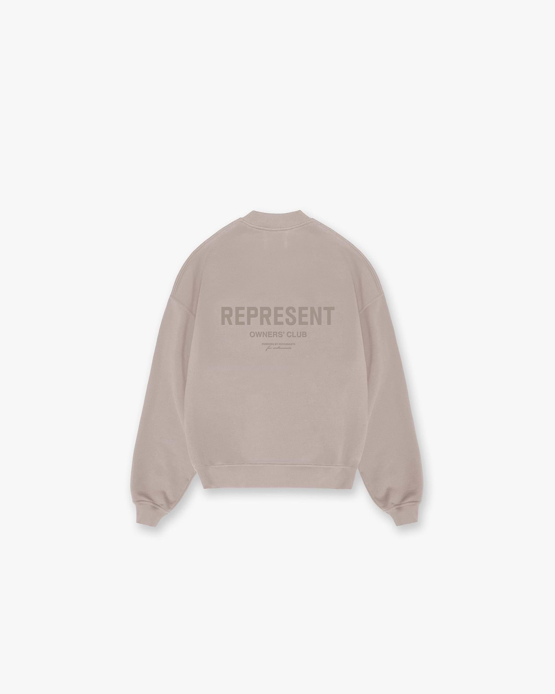 Represent Owners Club Sweater Mushroom