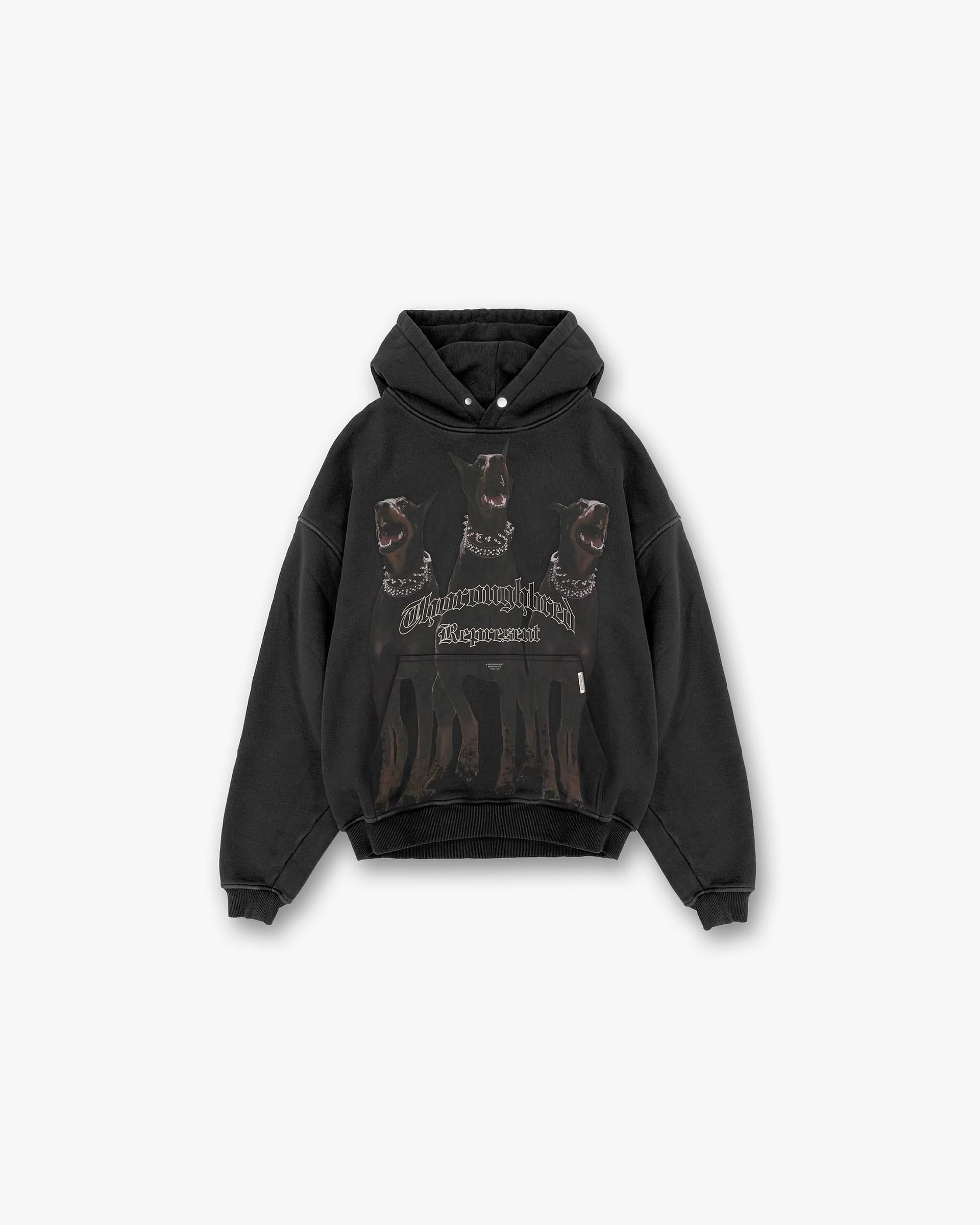 Represent Thoroughbred Hoodie Black