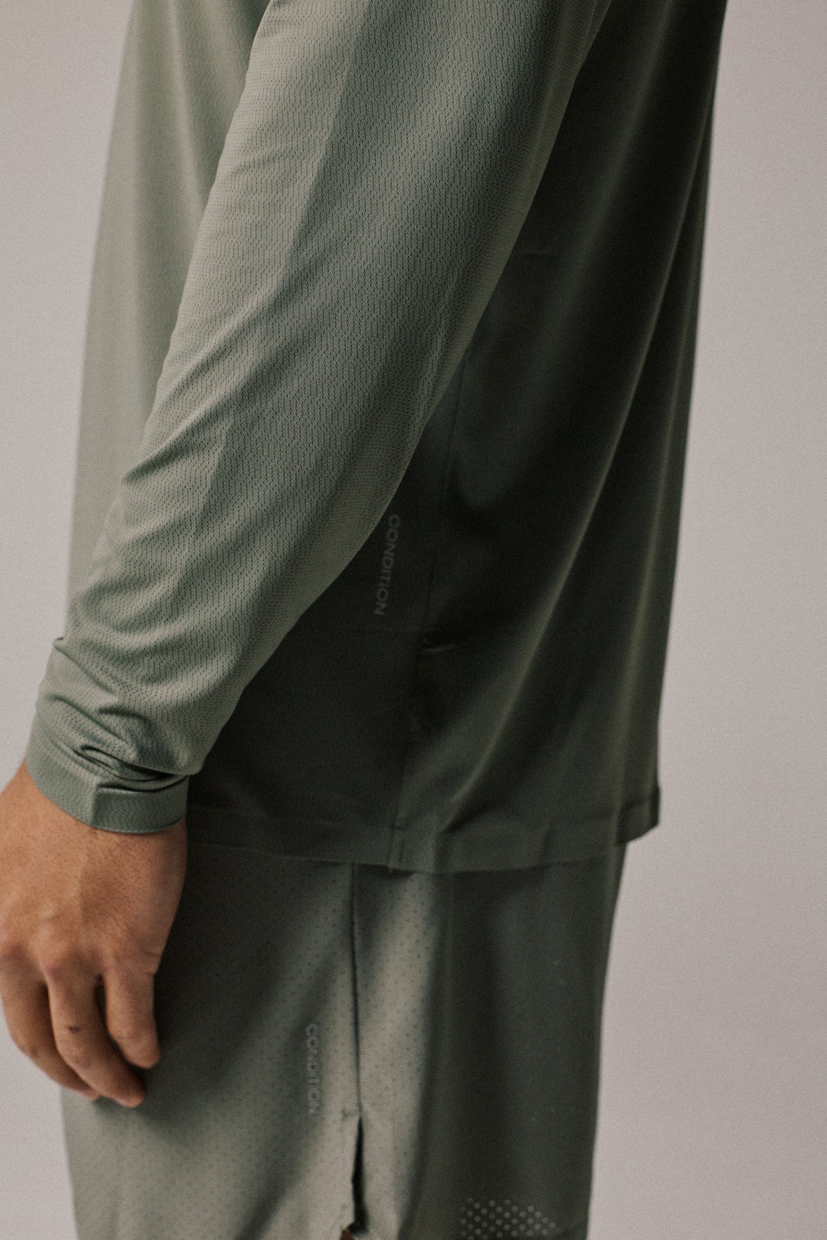 Condition Aero Long Sleeve T-Shirt Silver Sage