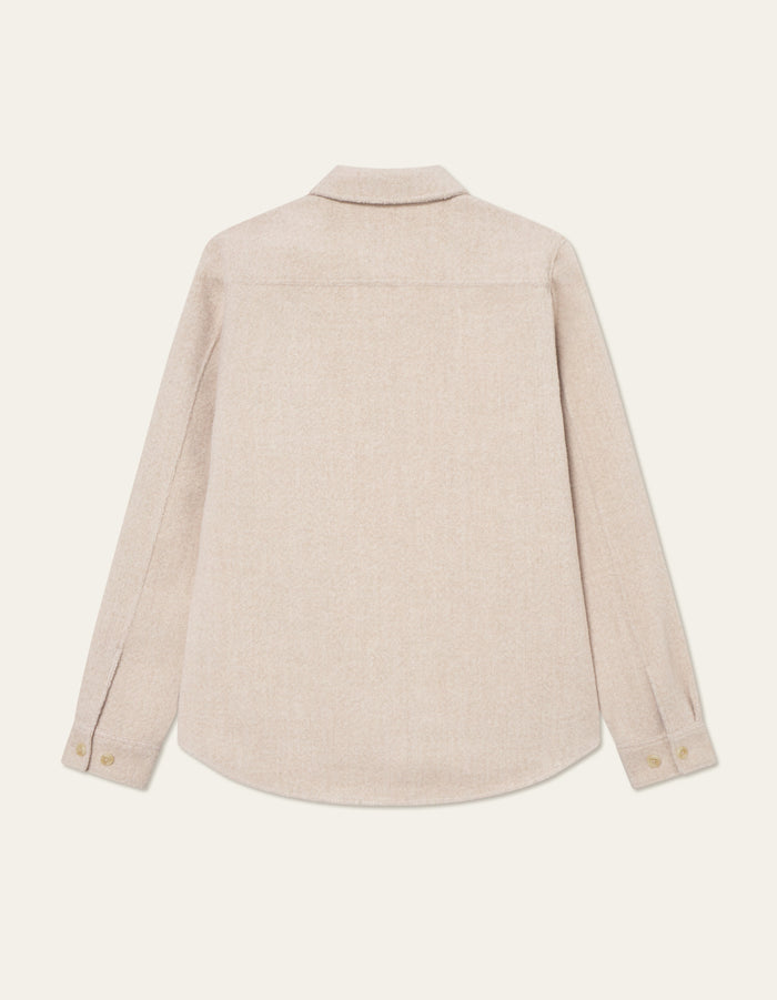 Les Deux Lennon Boucle Overshirt Ivory