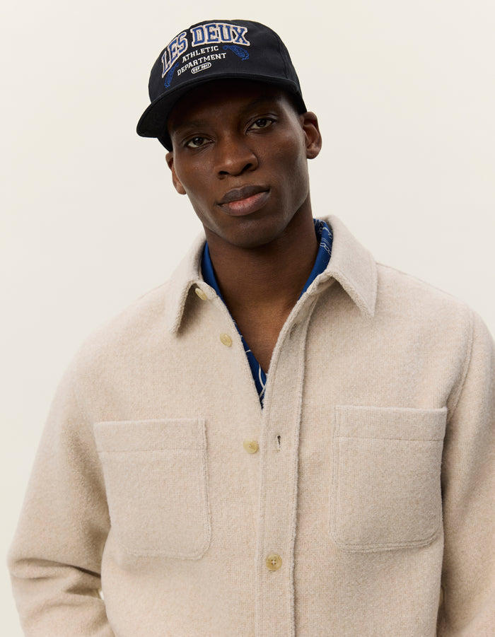 Les Deux Lennon Boucle Overshirt Ivory