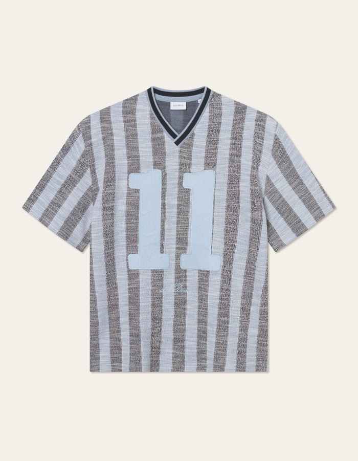 Les Deux Bronson American Football Jersey - Blue