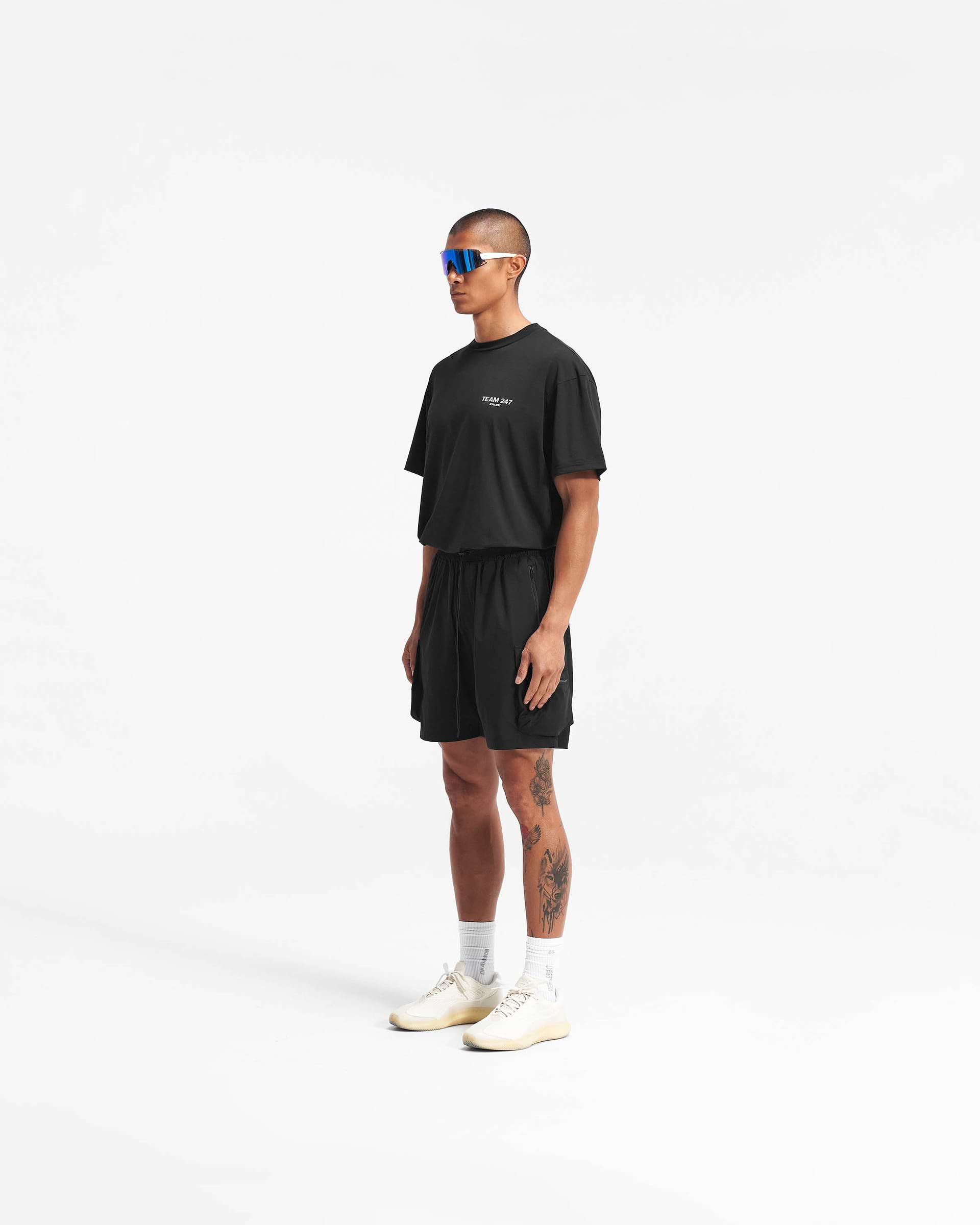 Represent 247 Shorts - Black