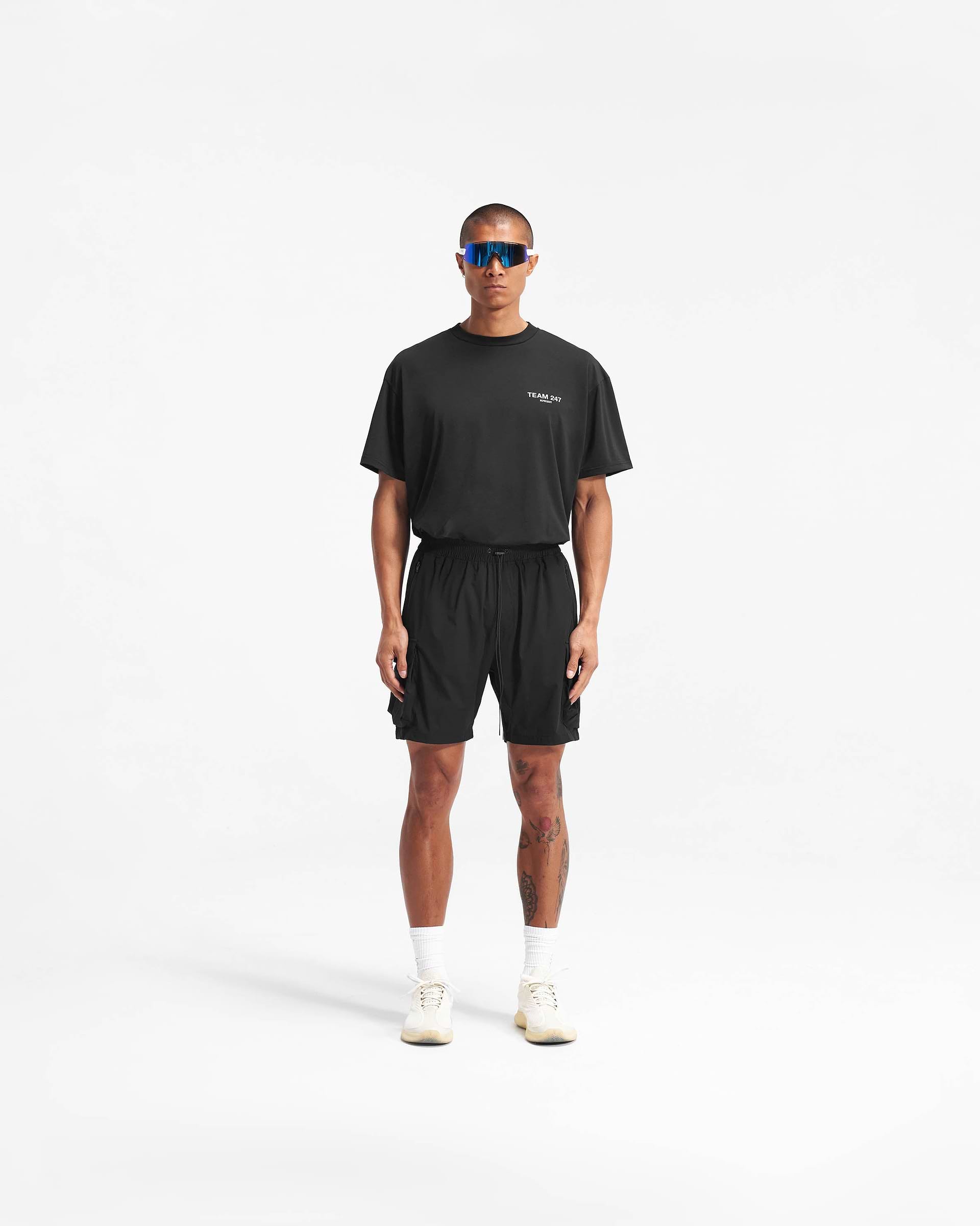 Represent 247 Shorts - Black