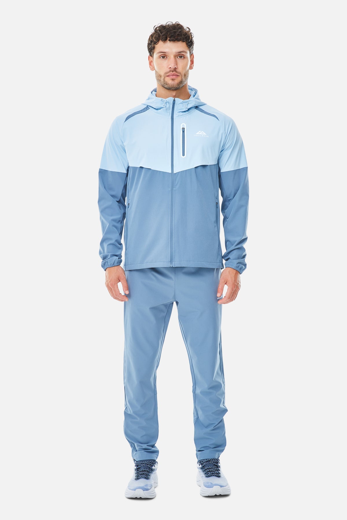 Trailberg AW25 Cloud Tracksuit - Slate Blue/Dove Blue