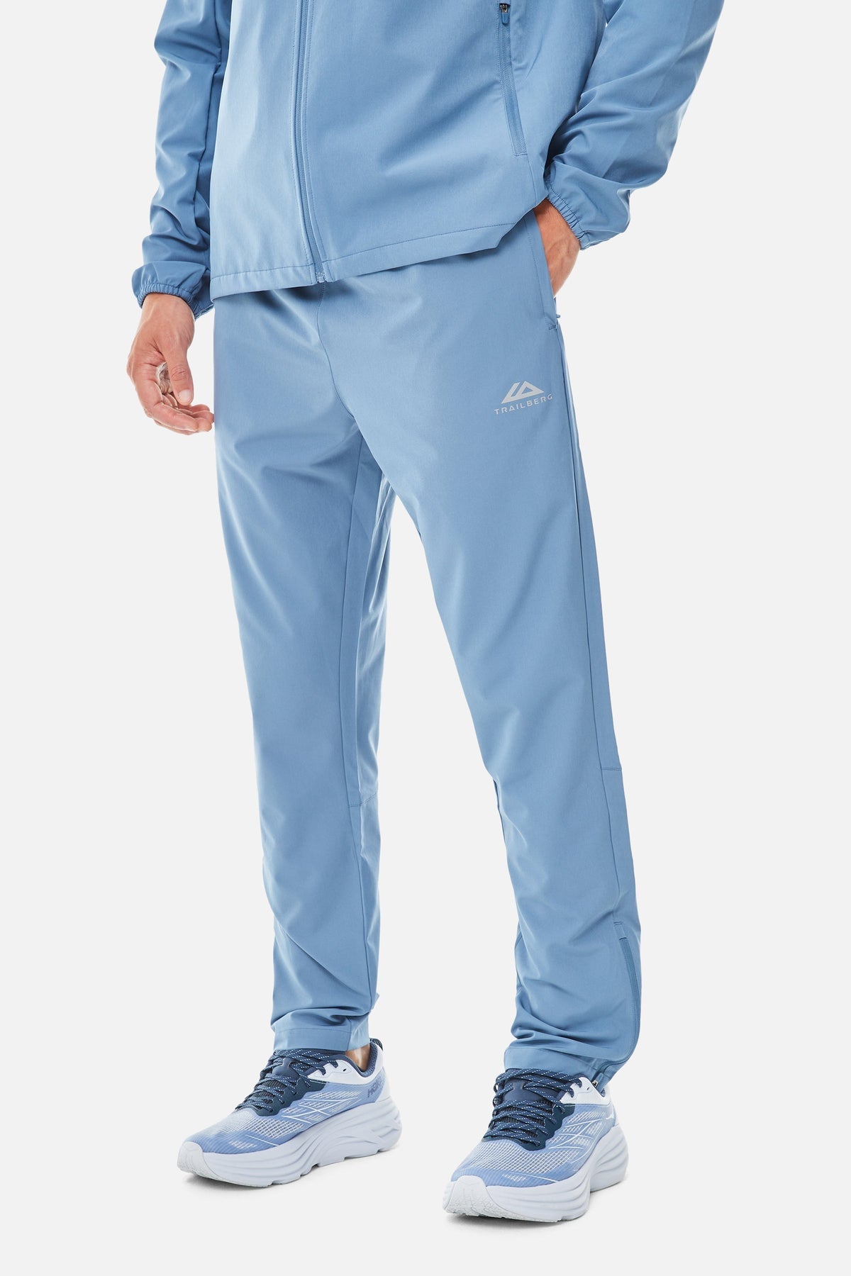 Trailberg AW25 Cloud Tracksuit - Slate Blue/Dove Blue