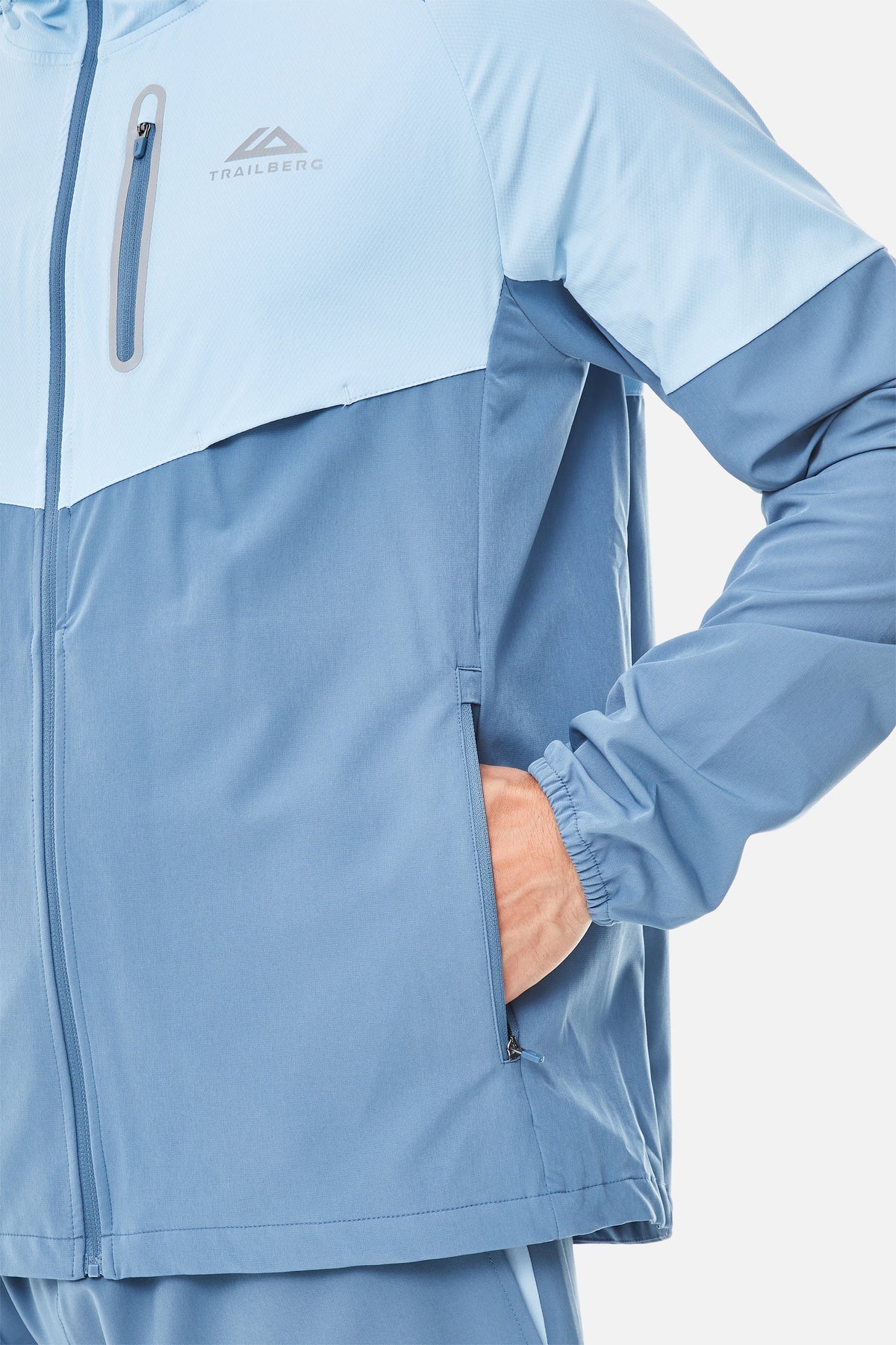 Trailberg AW25 Cloud Tracksuit - Slate Blue/Dove Blue