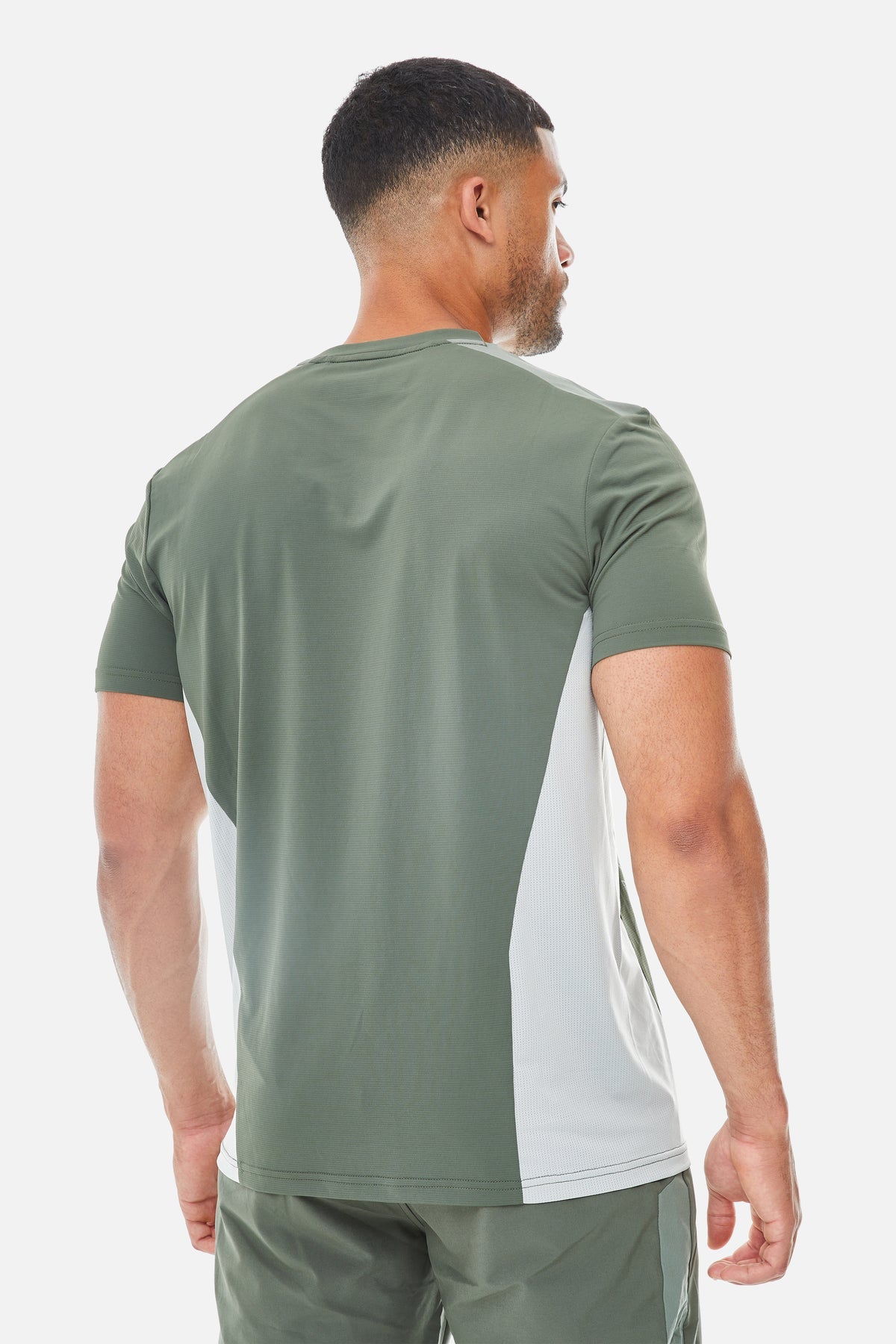 Trailberg AW25 Triathlon Tee - Dark Fern / Pine Dust / Frosted Leaf