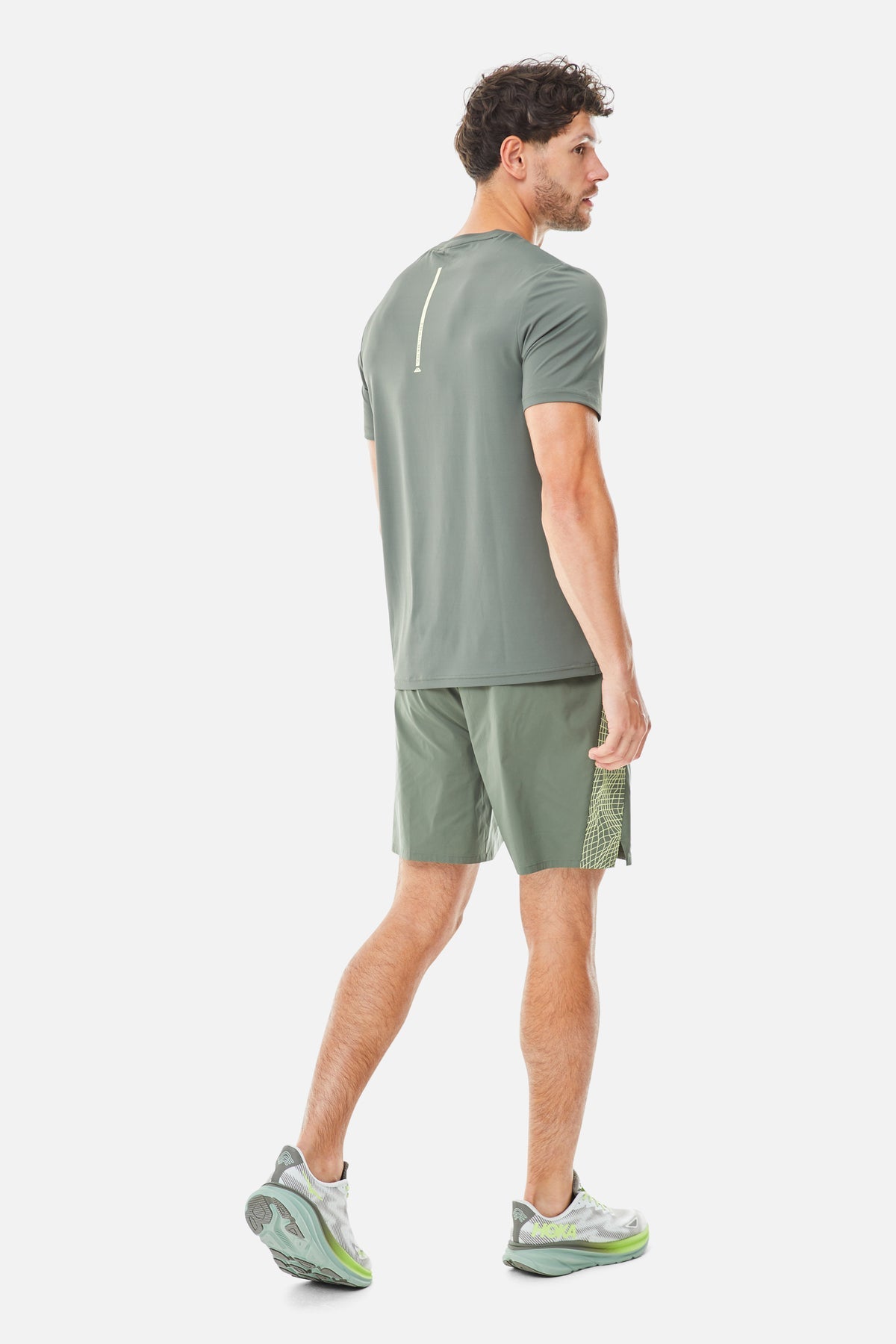 Trailberg Vantage Short - Dark Fern / Pale Citrus