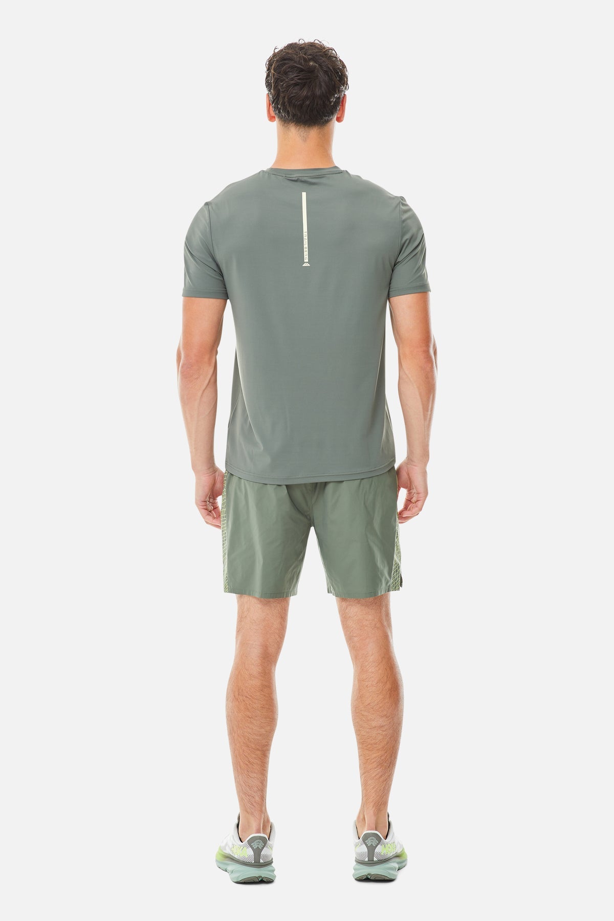 Trailberg Vantage Short - Dark Fern / Pale Citrus