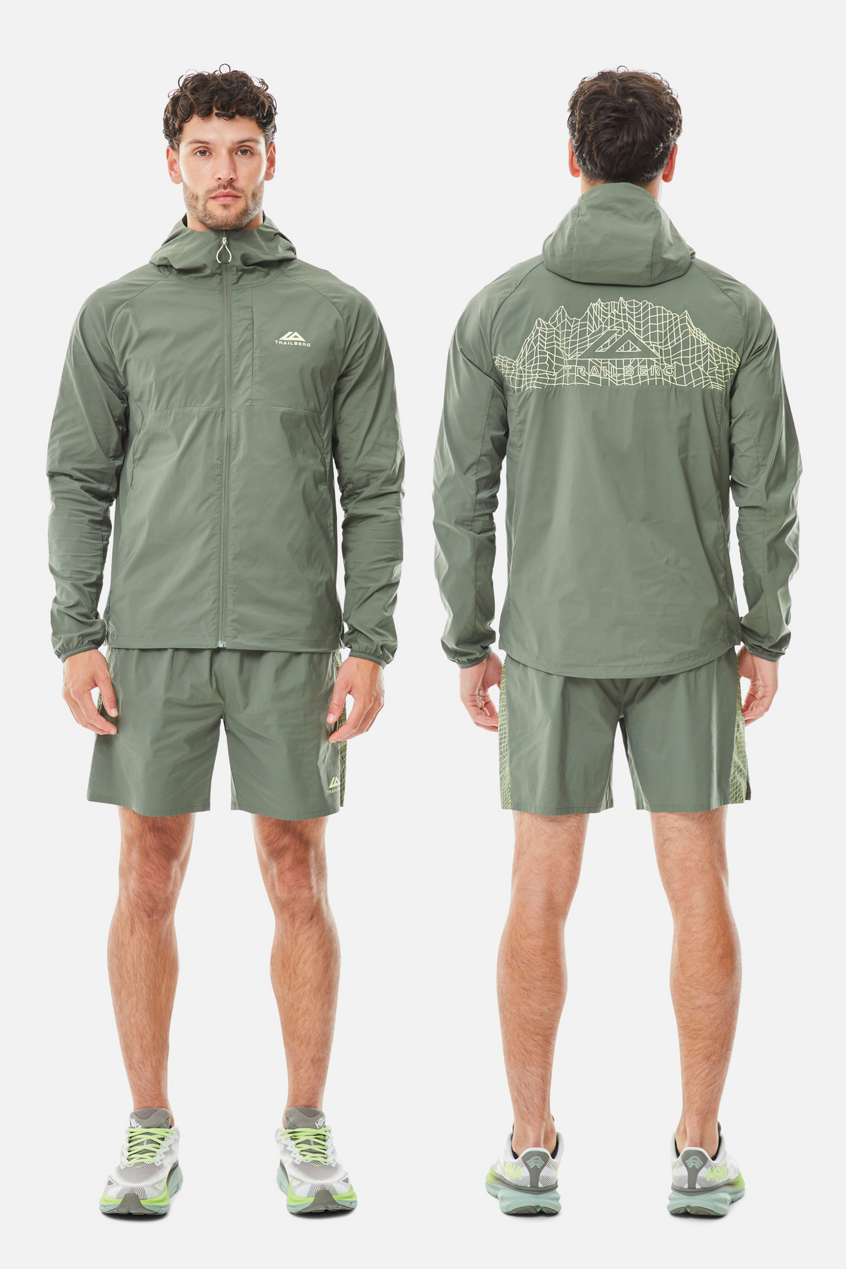 Trailberg Vantage Windset - Dark Fern / Pale Citrus