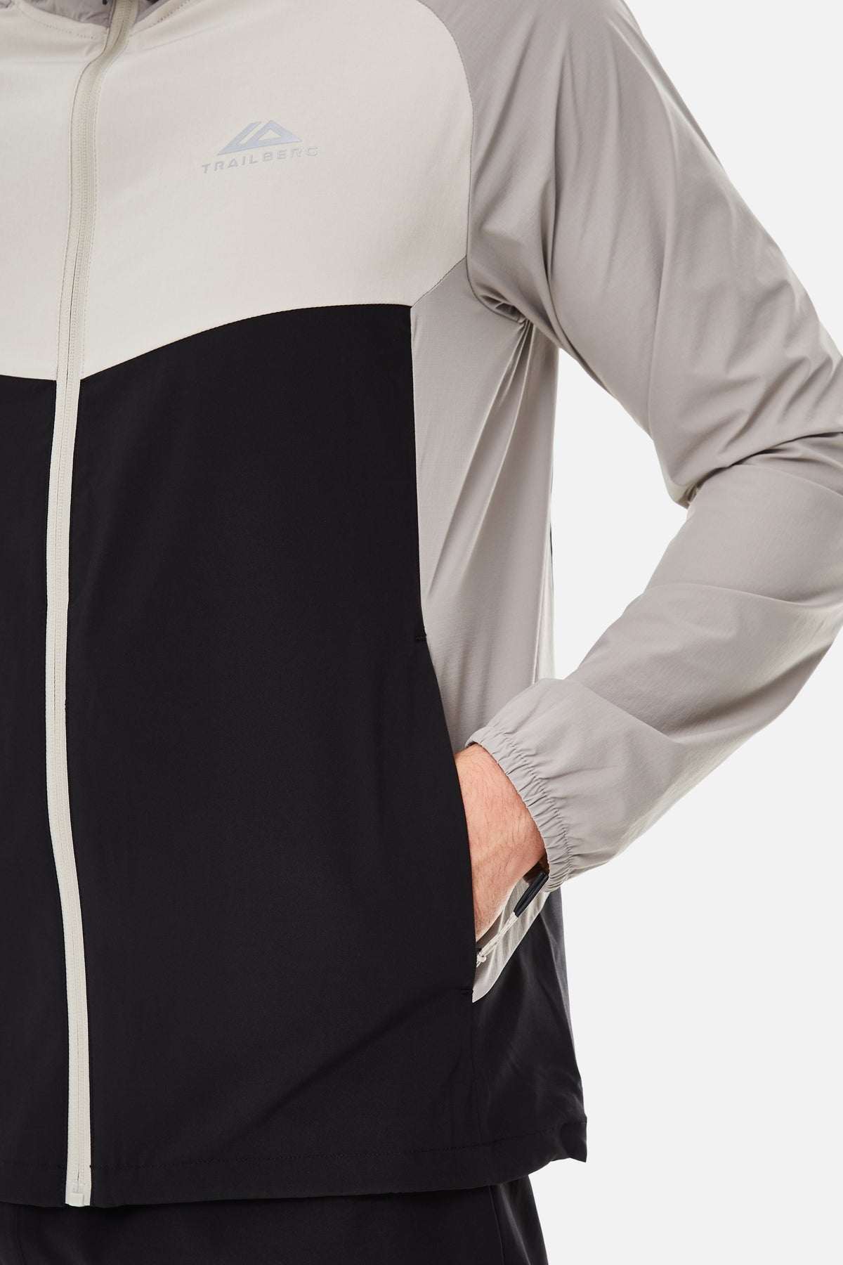 Trailberg Focus Hood - Fossil Brown / Pale Taupe / Black