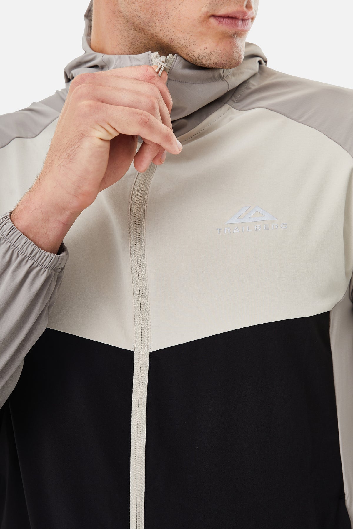 Trailberg Focus Tracksuit - Fossil Brown/Pale Taupe/Black