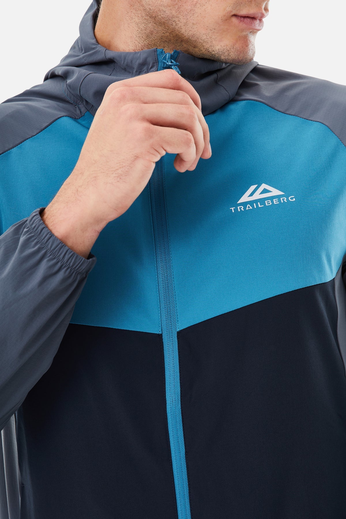 Trailberg Focus Hood - Ocean Spray/Storm Grey/Deep Ocean