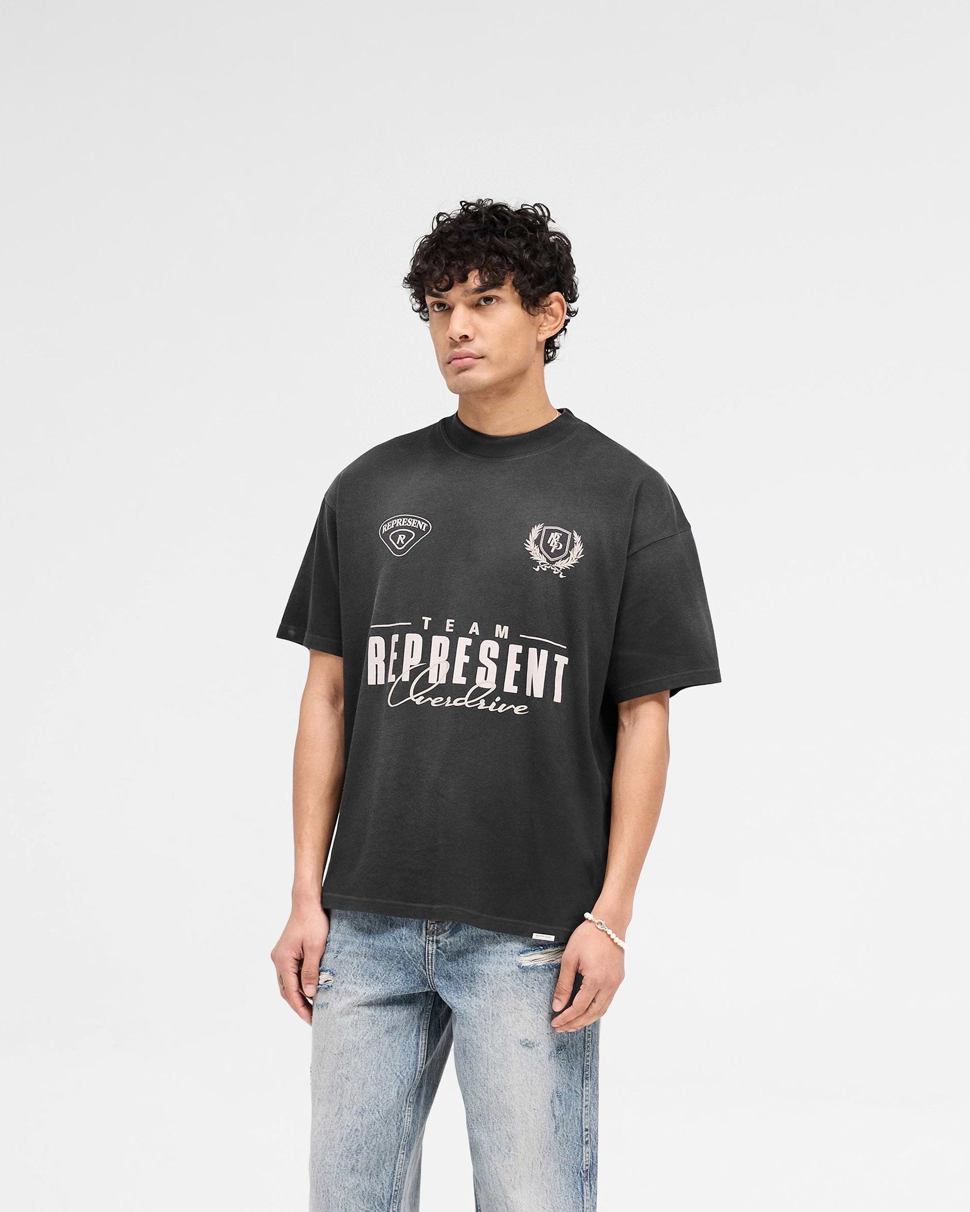 Represent World Championship T-Shirt Stained Black