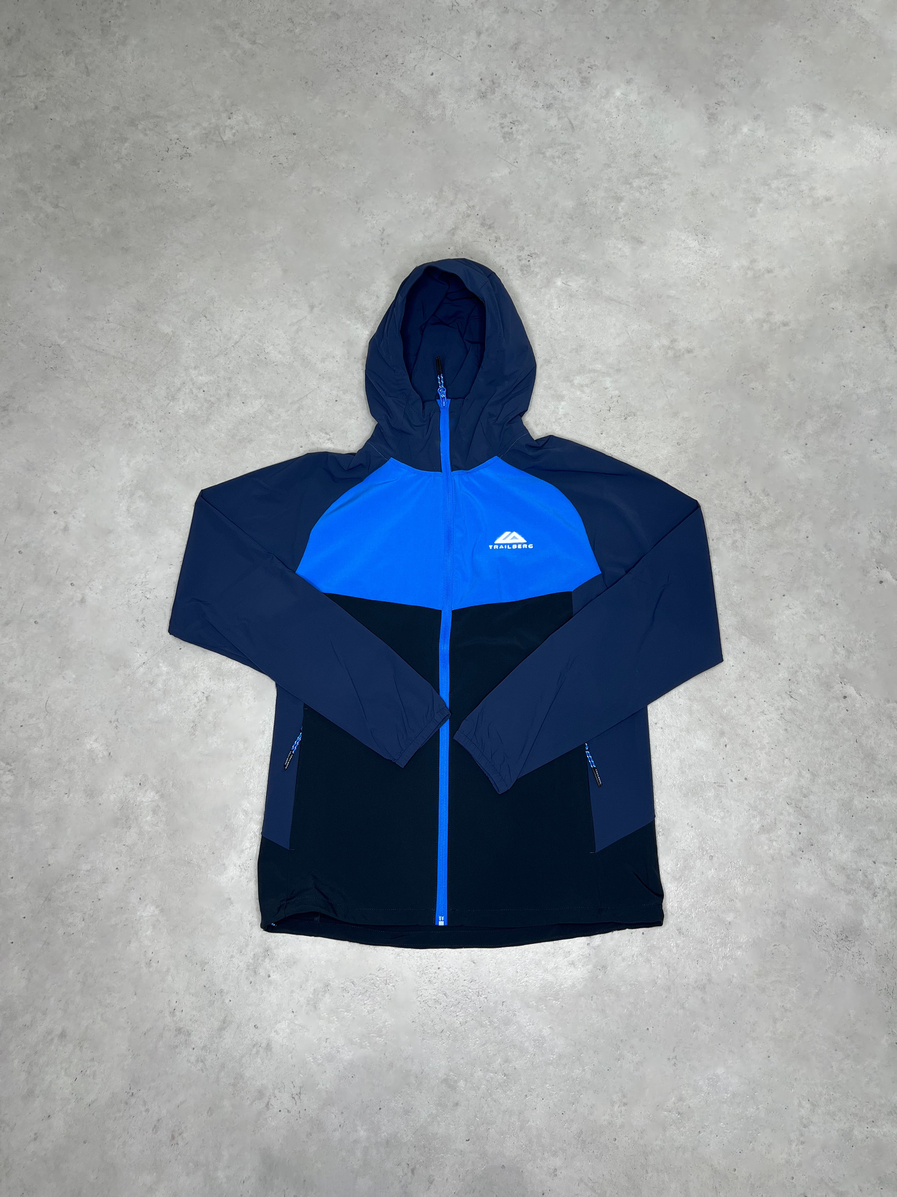 Trailberg Focus Hood - Lakeside Blue/Navy Blue/Deep Ocean