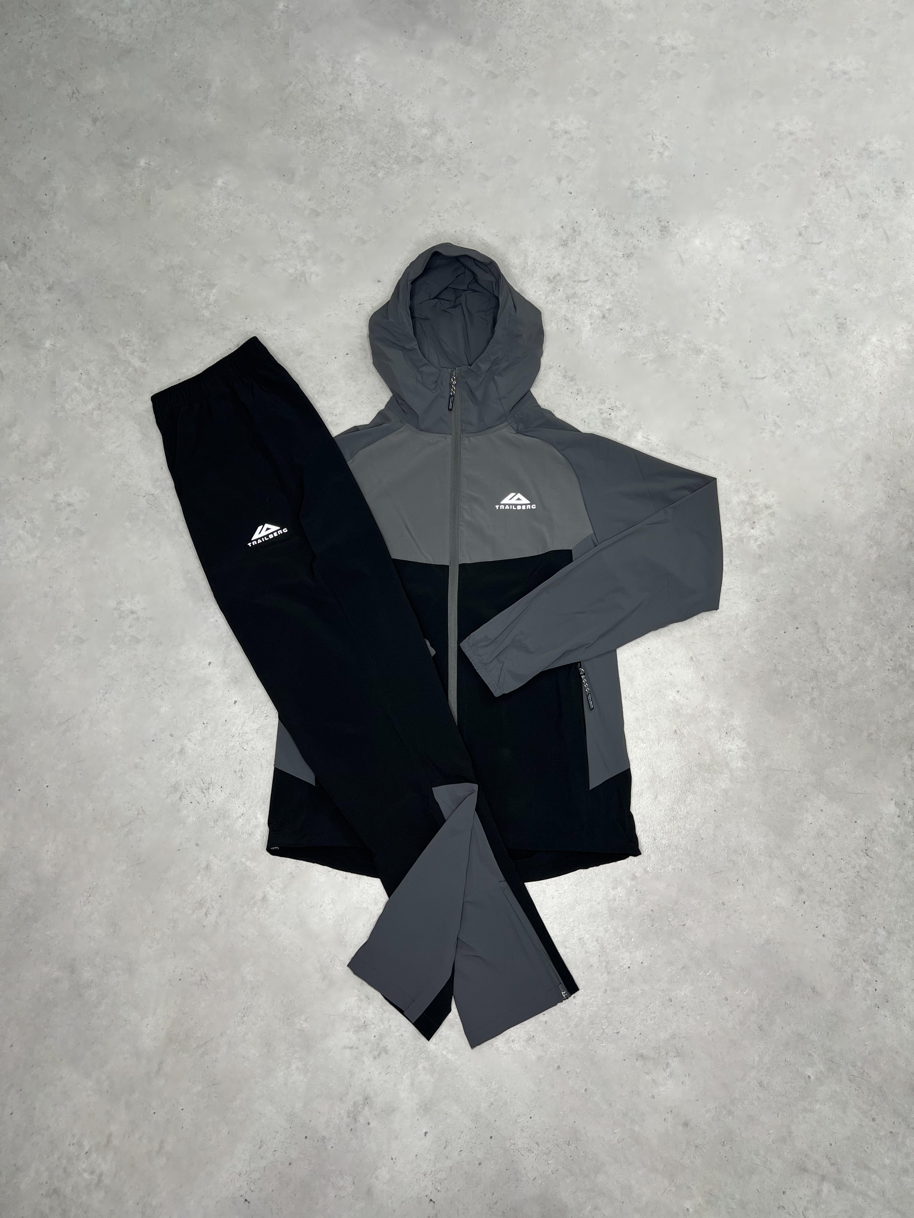 Trailberg Focus Tracksuit - Urban Smoke/Volcano Grey/Black
