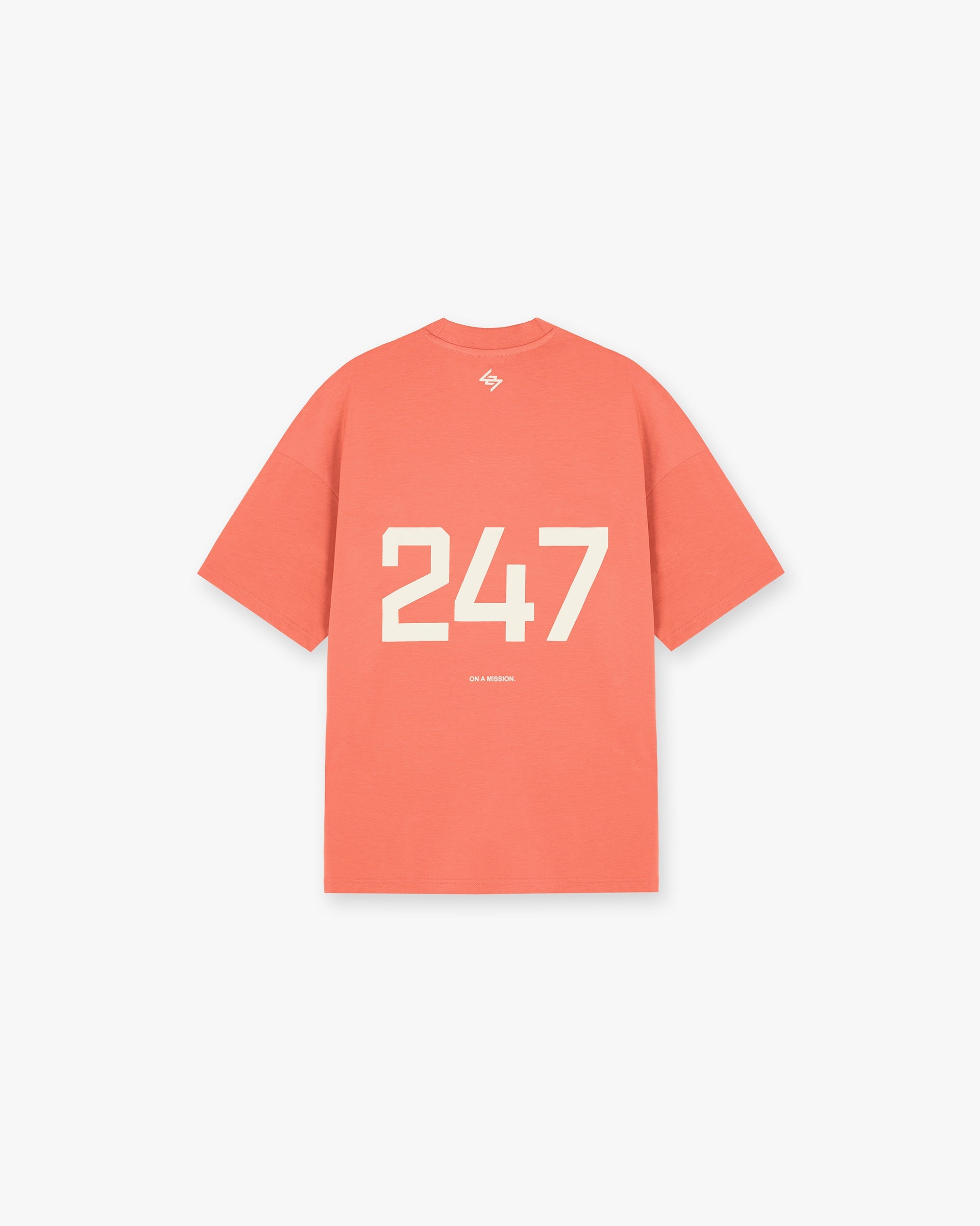 Represent 247 Oversized T-Shirt Coral