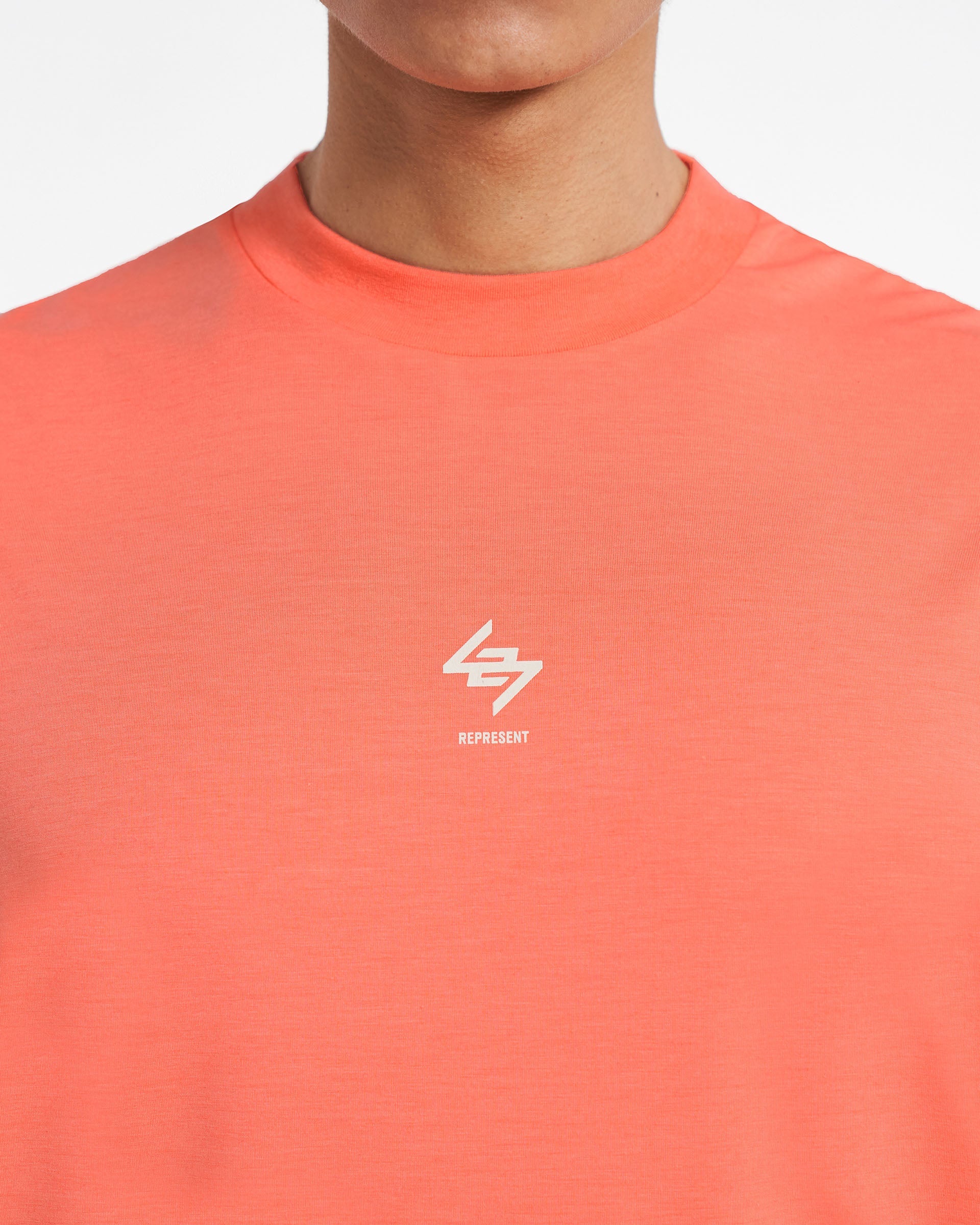 Represent 247 Oversized T-Shirt Coral