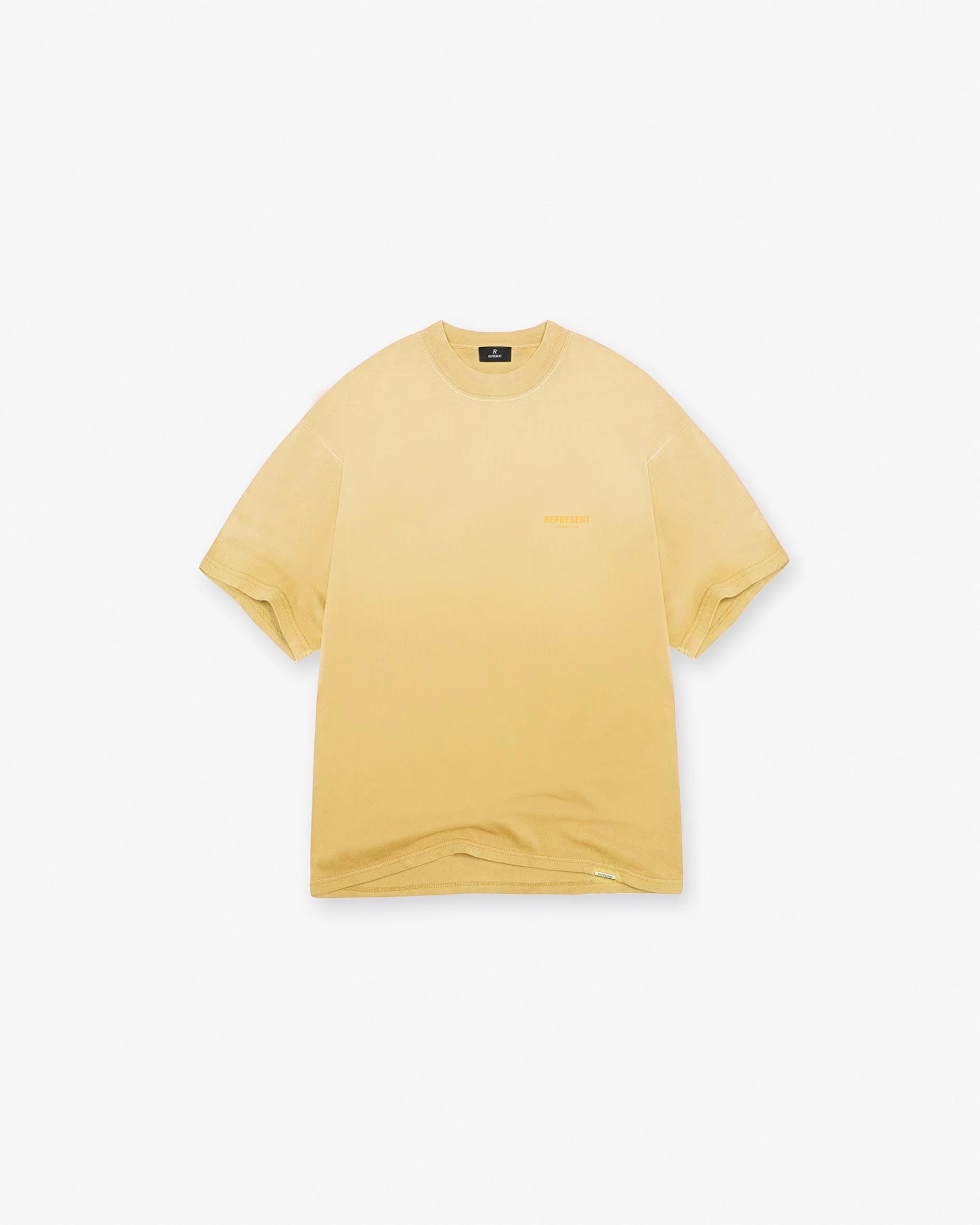 Represent Owners Club T-Shirt Pastel Yellow