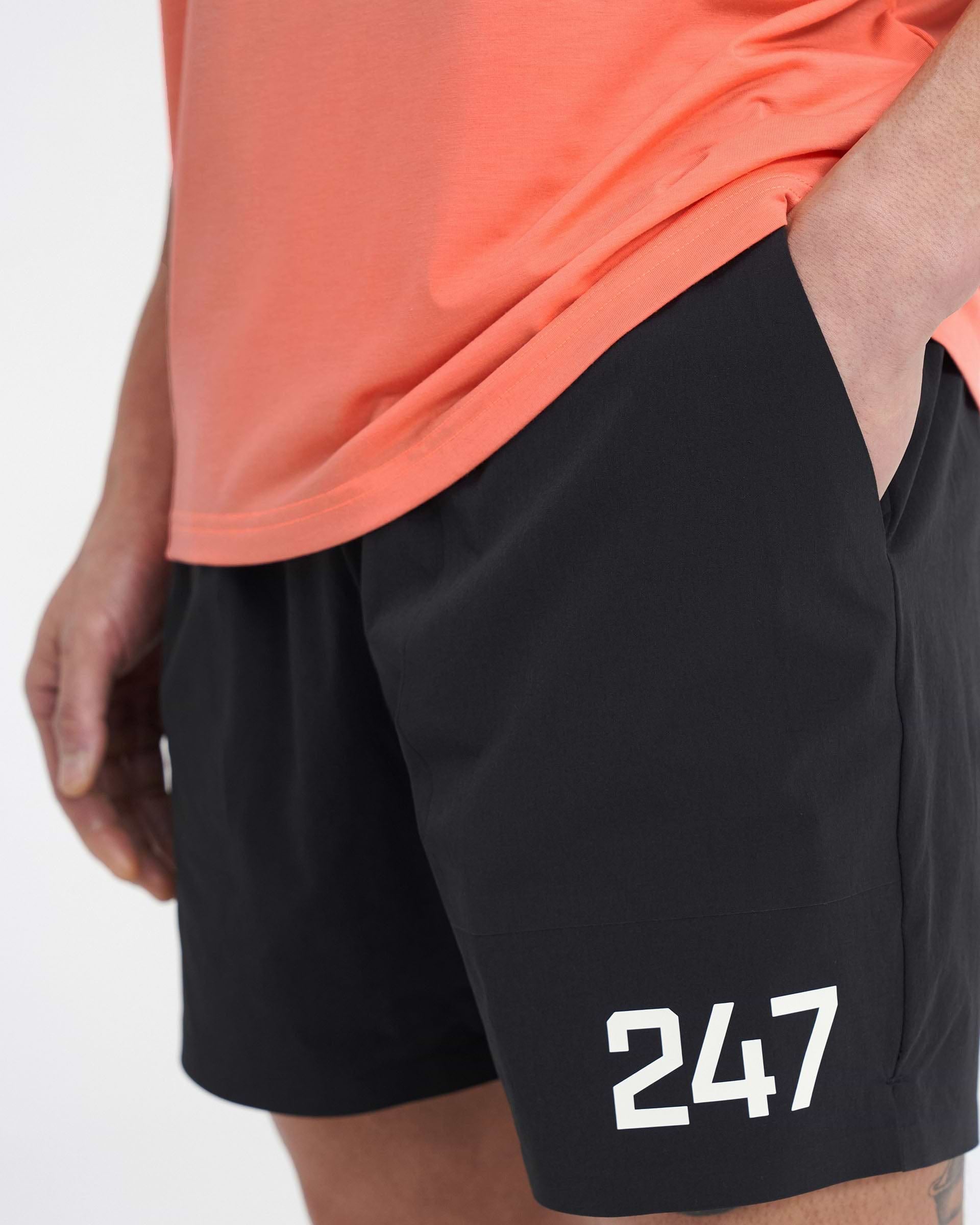 247 Fused Shorts Black