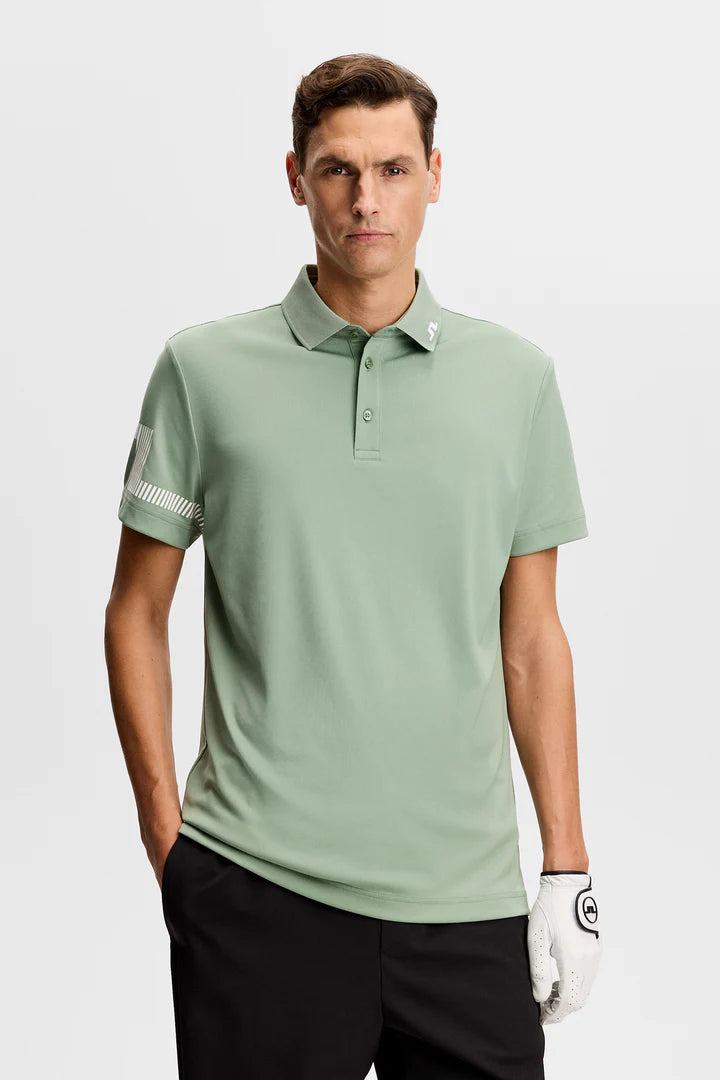 J Lindeberg Heath Polo Hedge Green