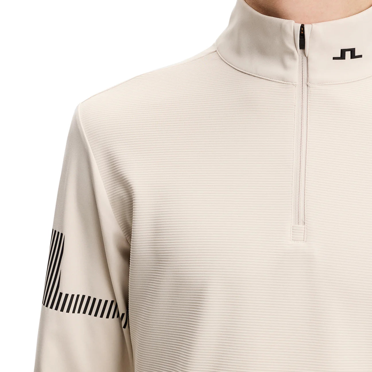 J Lindeberg Heath Strike Mid Layer Moonbeam